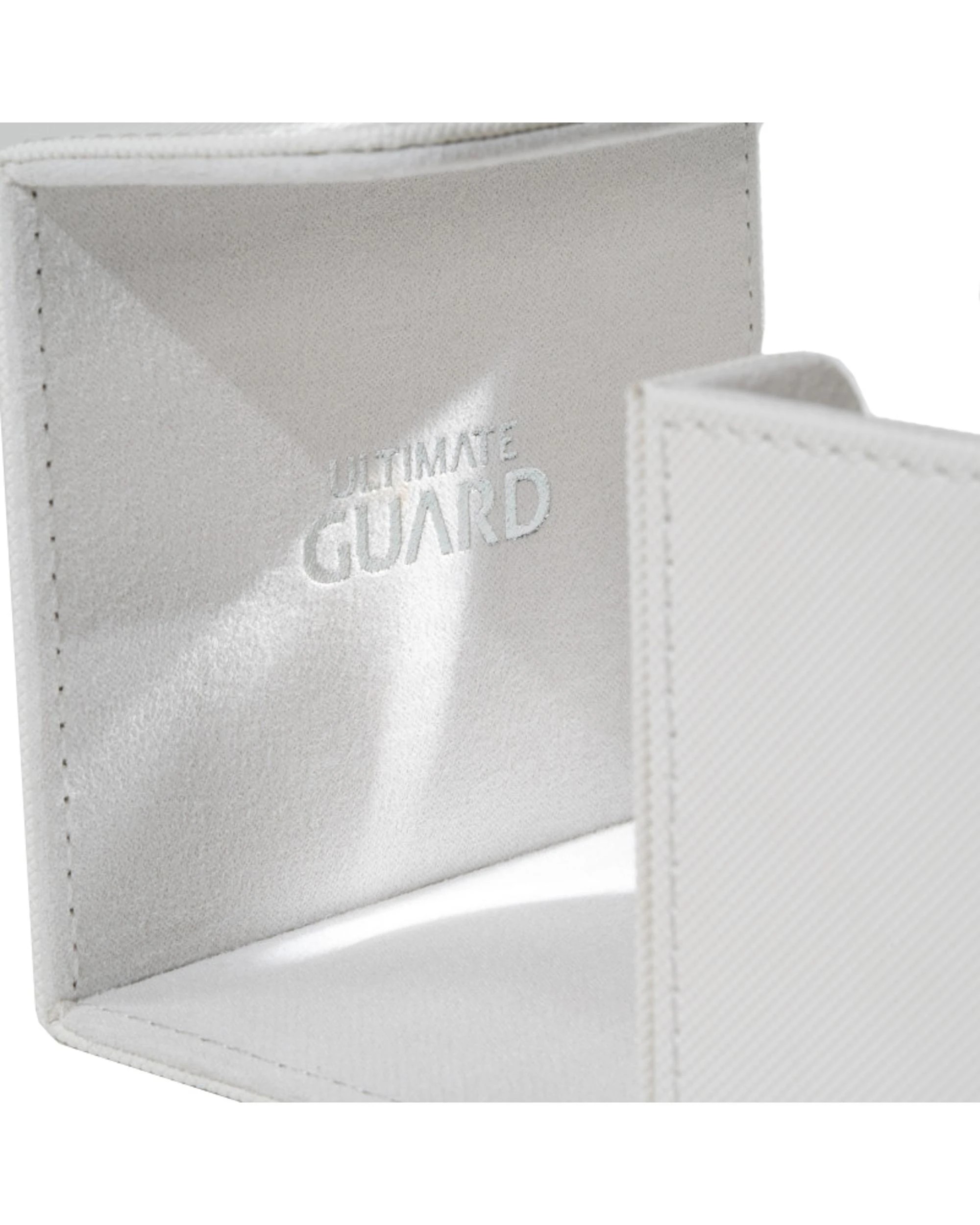 6 Ultimate Guard Sidewinder 100+ Xenoskin Monocolor Deck Box - White, 6 of 6