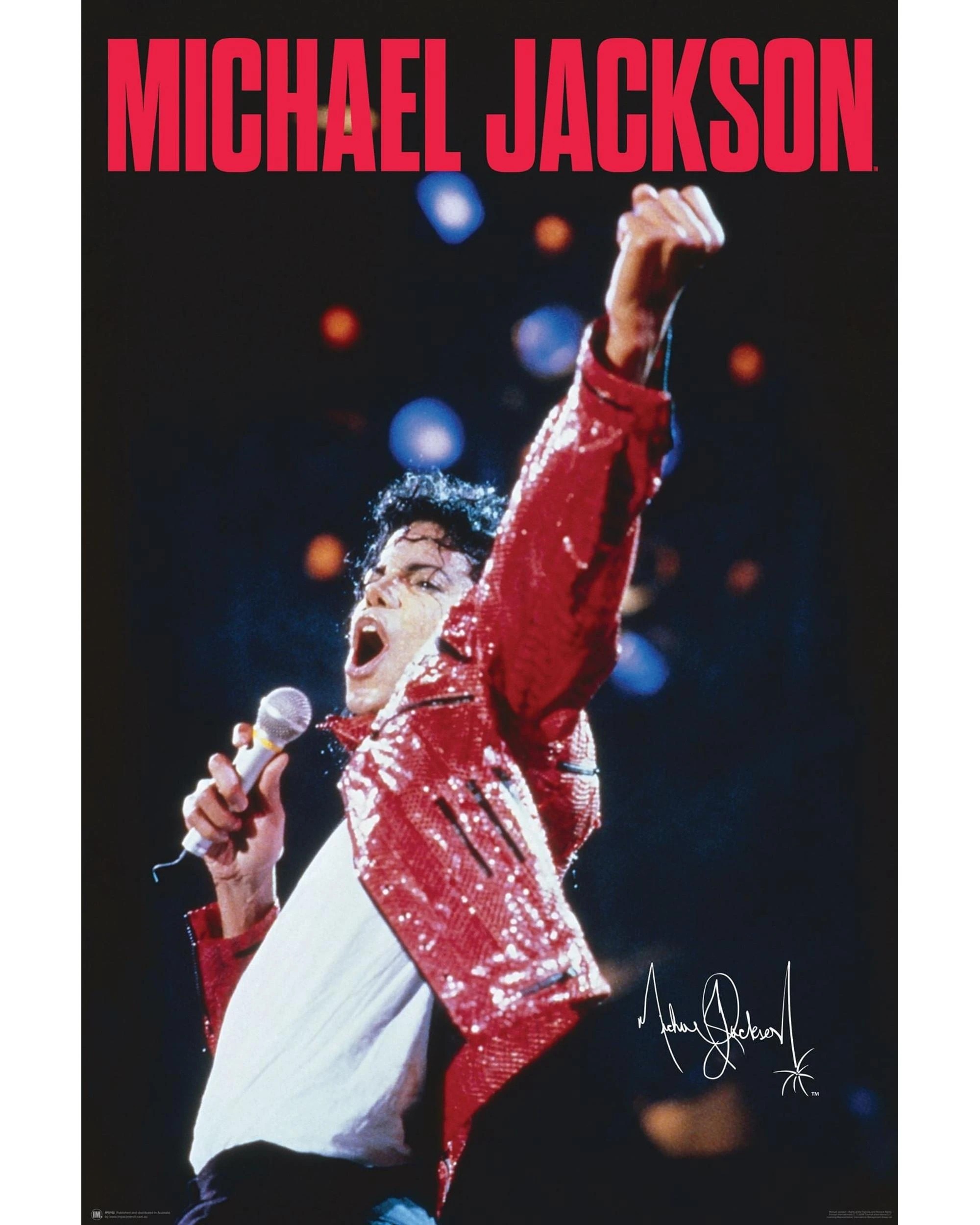 1 Michael Jackson Red Jacket Poster, 1 of 1