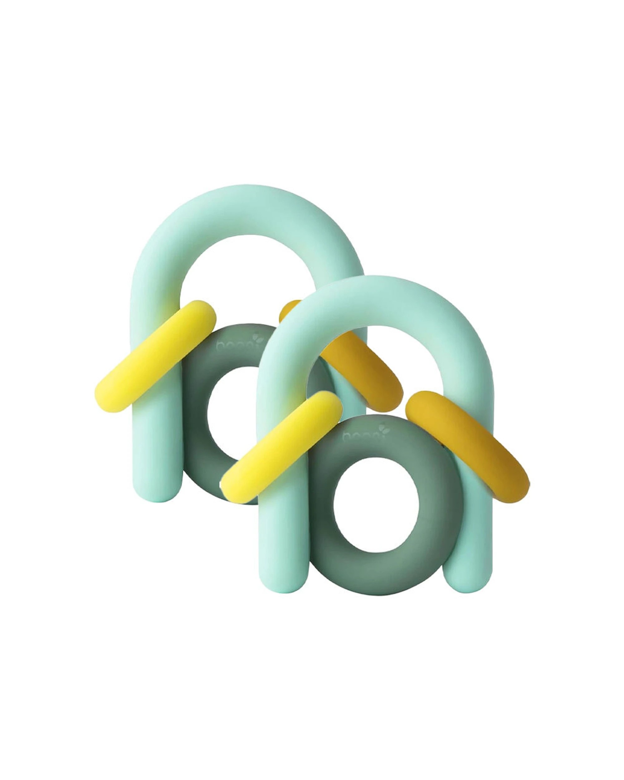 1 Boon 2PK HOOP Food-Grade Silicone Toddler Baby Sleeping Teether - Multi, 1 of 6