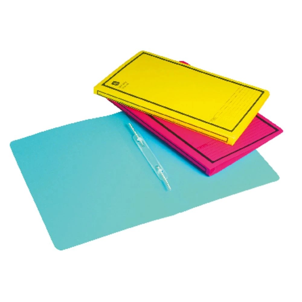 2 Avery Foolscap Spiral Spring Files Blue 5 Pack, 2 of 4