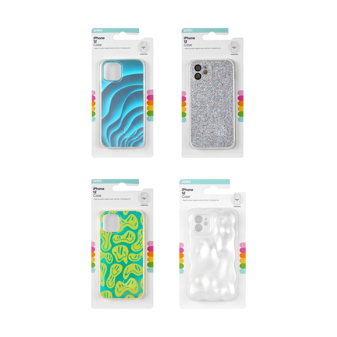 6 iPhone 12 Design Case - Assorted, 6 of 6