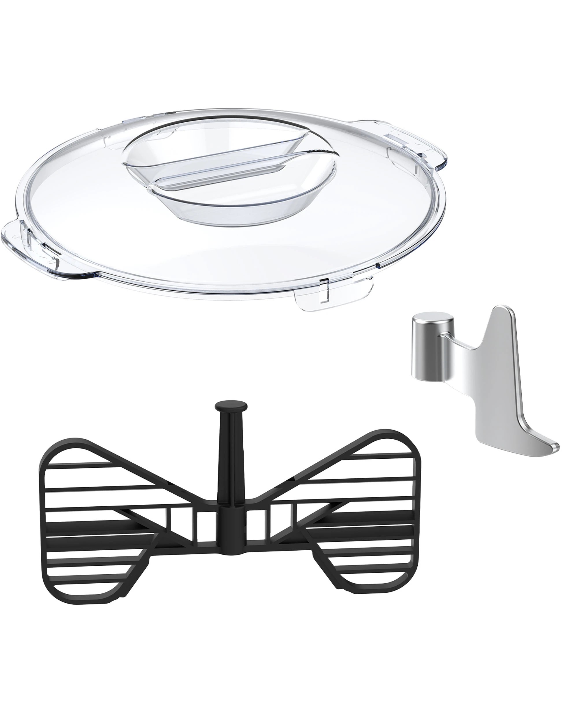 6 Advwin Electric Dough Maker with Kneading & Whisking Function- Silver, 6 of 7