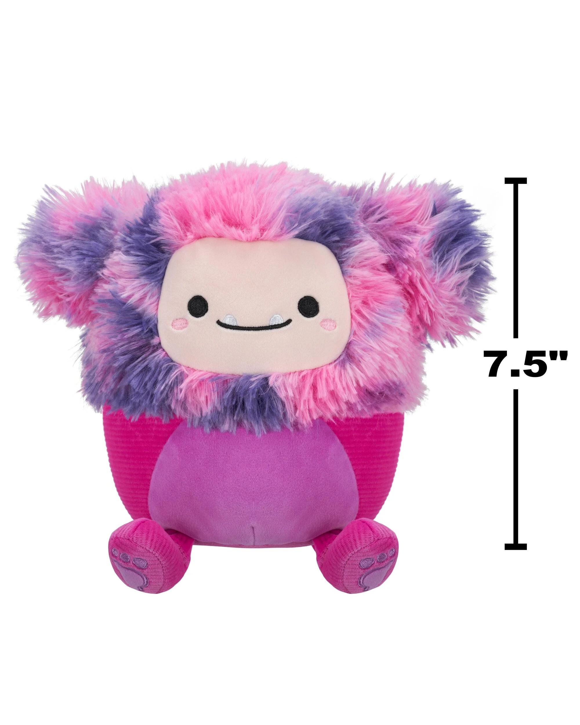 4 Squishmallows Woxie the Bigfoot 7.5 inch Plush - Multi, 4 of 5