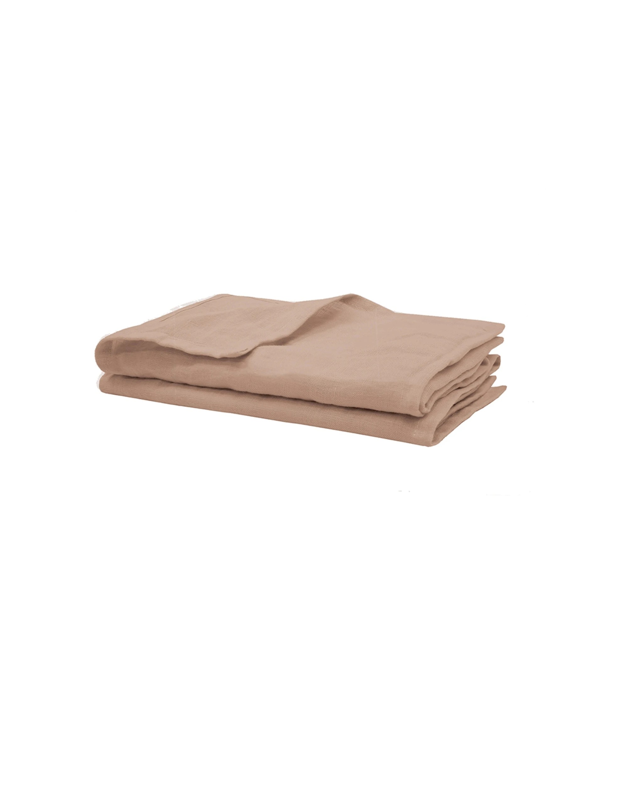 2 Bambury Home Decor Tableware Linen Napkin Set Tea Rose 2PK 2pc 45x45cm - Pink, 2 of 4