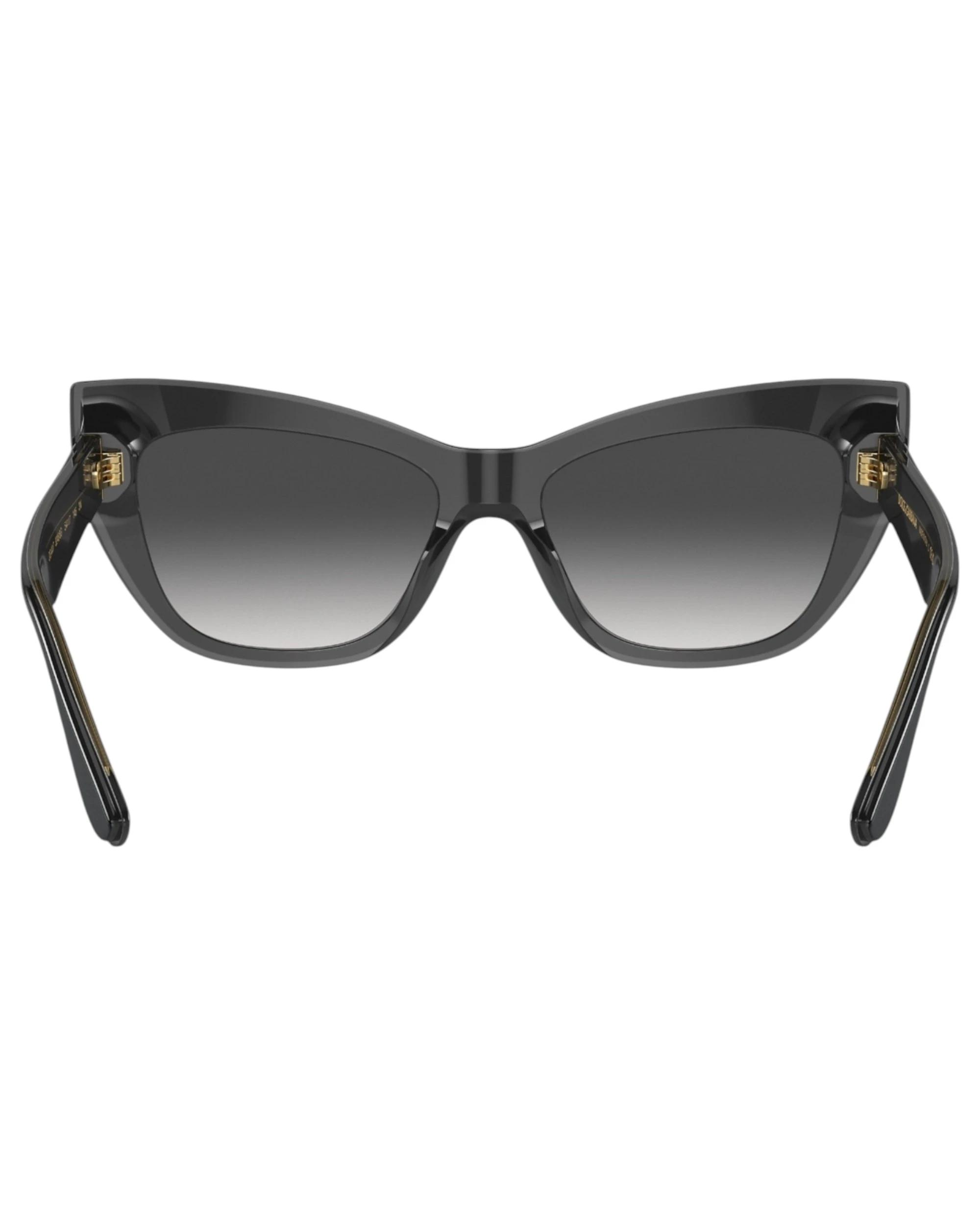 4 Dolce & Gabbana Womens Sunglasses Dg4417 Gradient Sunnies BLACK/ TRANSPARENT GREY, 4 of 5