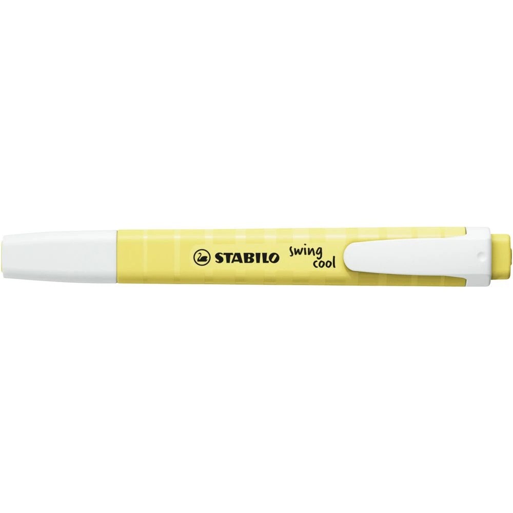 2 Stabilo Swing Cool Highlighter Pastel Yellow, 2 of 3