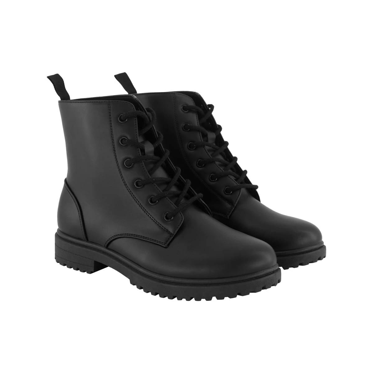 5 Lace-Up Boots Black, 5 of 5