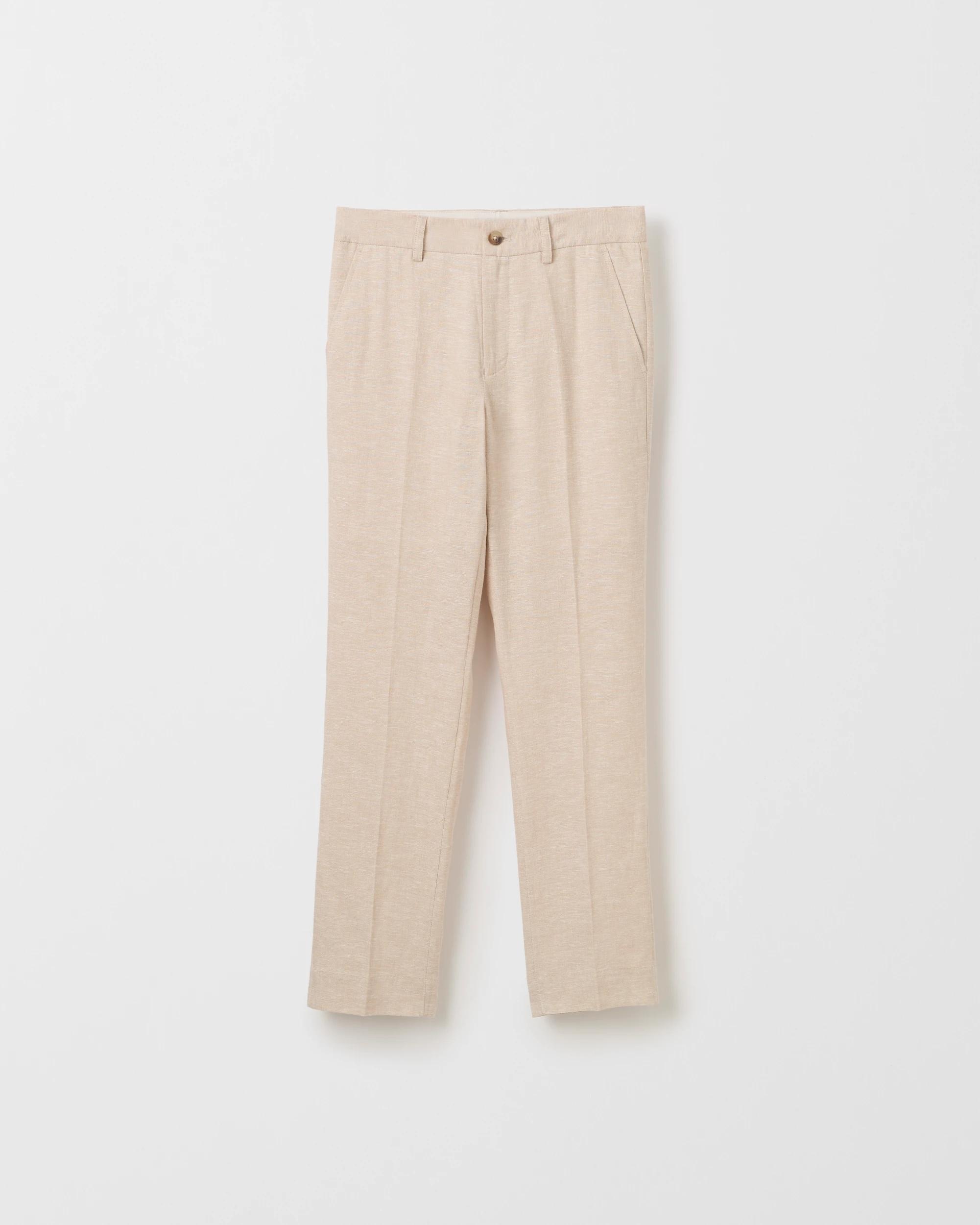 4 Target Kids European Linen Blend Suiting Pants NEUTRAL, 4 of 4