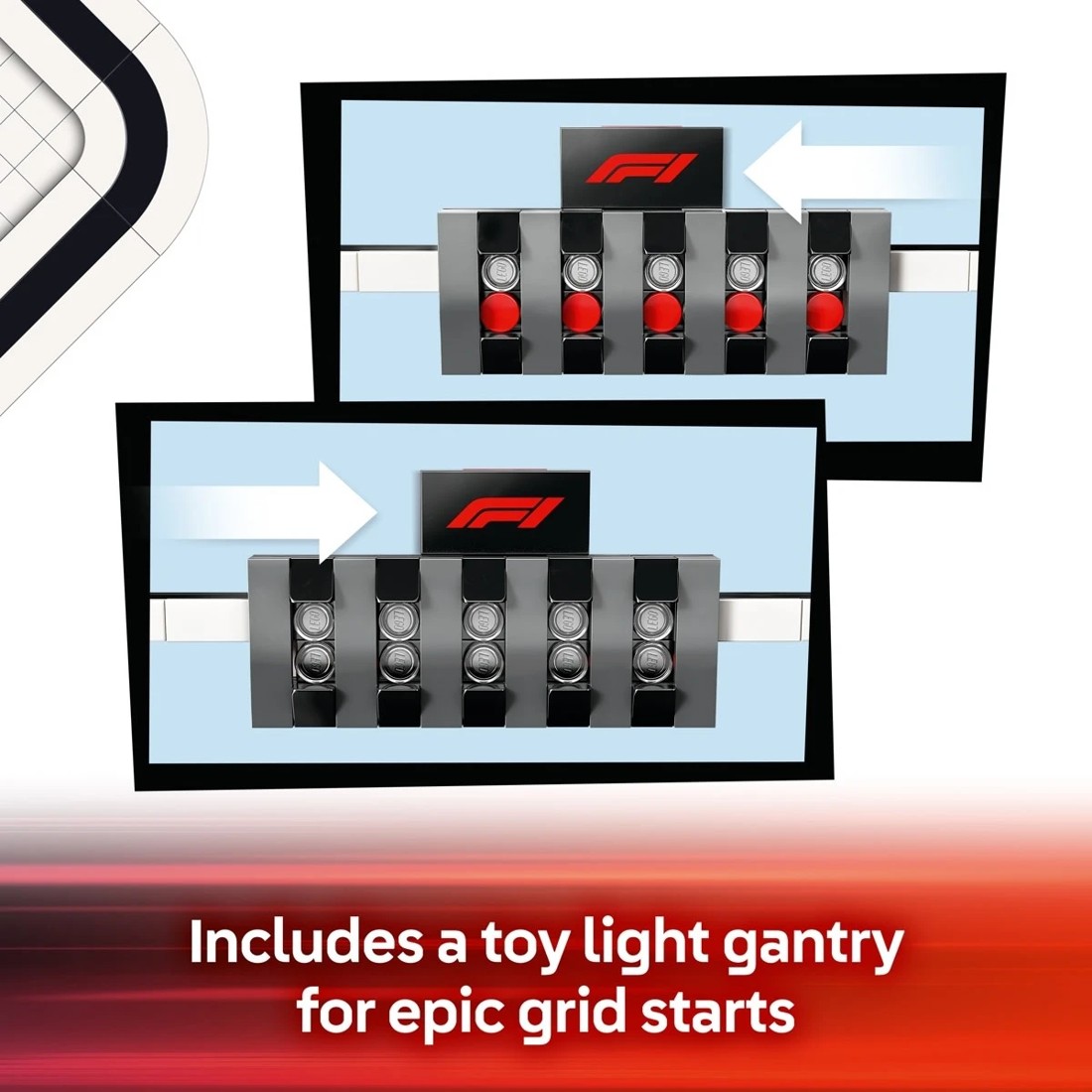 6 LEGO City F1 Grid with VCARB & Sauber Race Cars 60474, 6 of 10