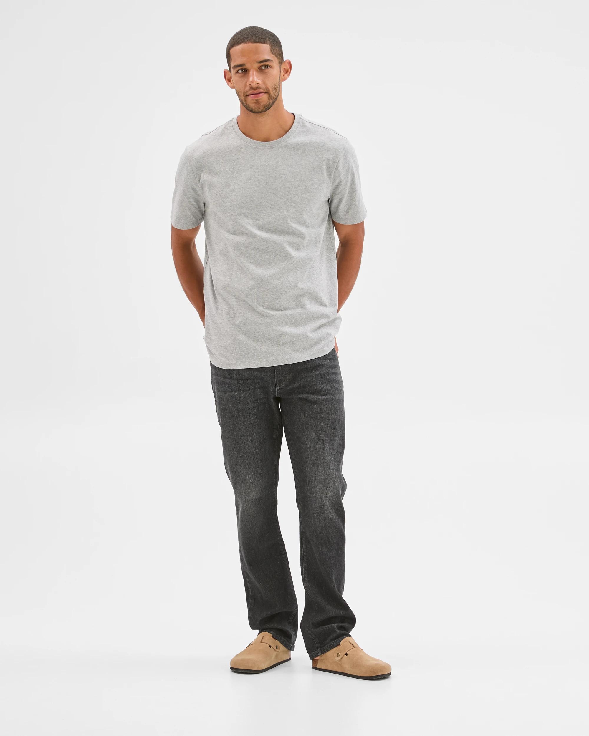 2 Target Australian Cotton T-Shirt GREY MARLE, 2 of 6