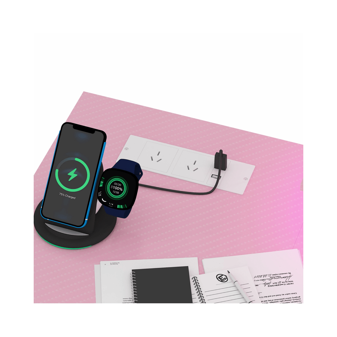 5 Advwin 120cm Computer Desk Reversible Gaming Desk Computer Table Gaming Table Study Desk for Home Office Workstation, 5 of 10