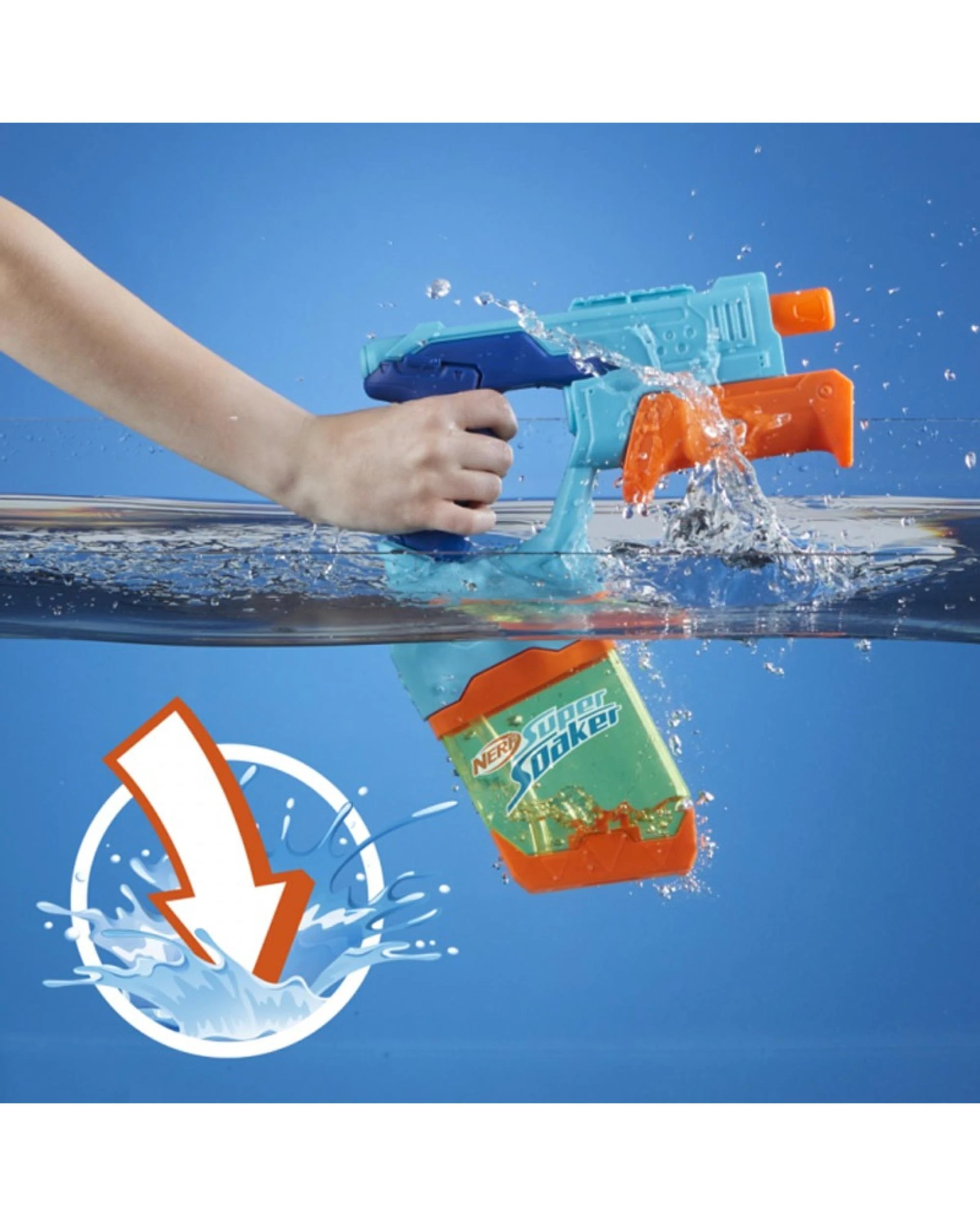 4 Nerf Super Soaker Dunk-Fill 2 Pack, 4 of 4