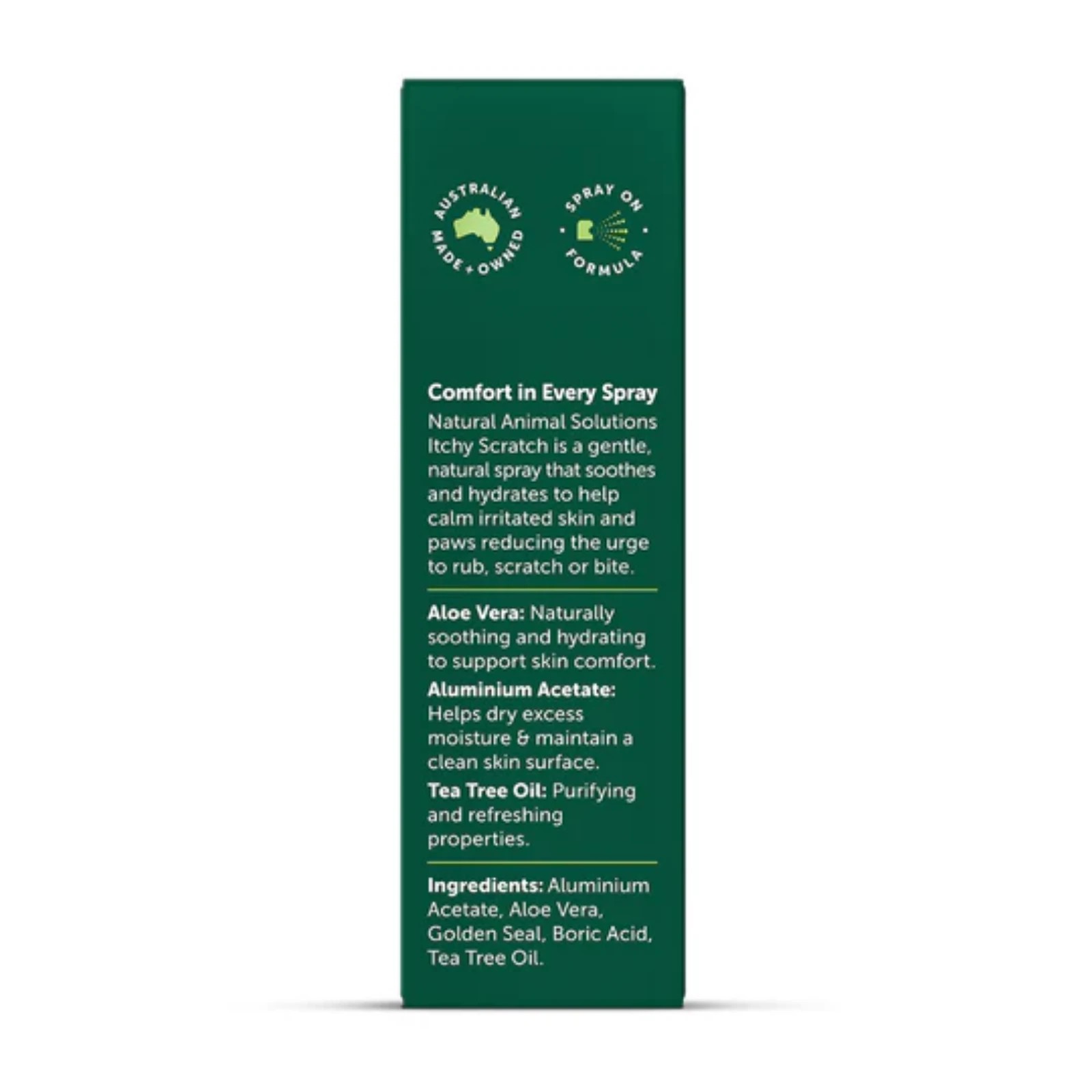 2 Natural Animal Solutions Itchyscratch Spray For Dogs And Cats 100ml, 2 of 2