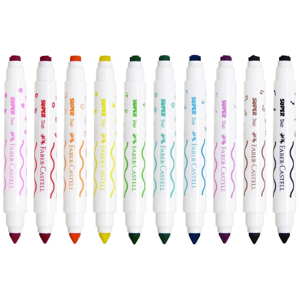 2 Faber-Castell Double-Ended Stamp Markers 10 Pack, 2 of 3