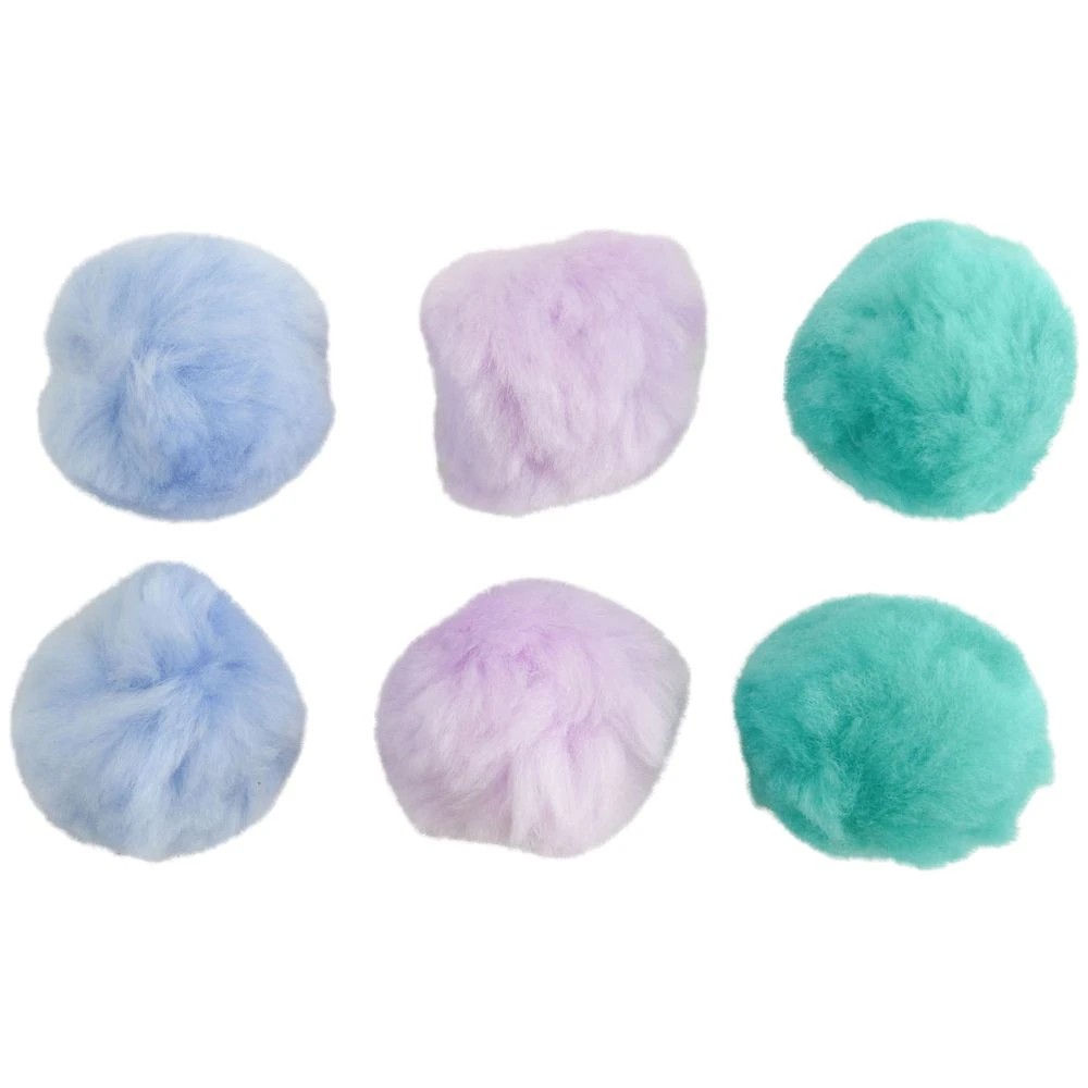2 Born Jumbo Pom Poms 6 Pack, 2 of 2