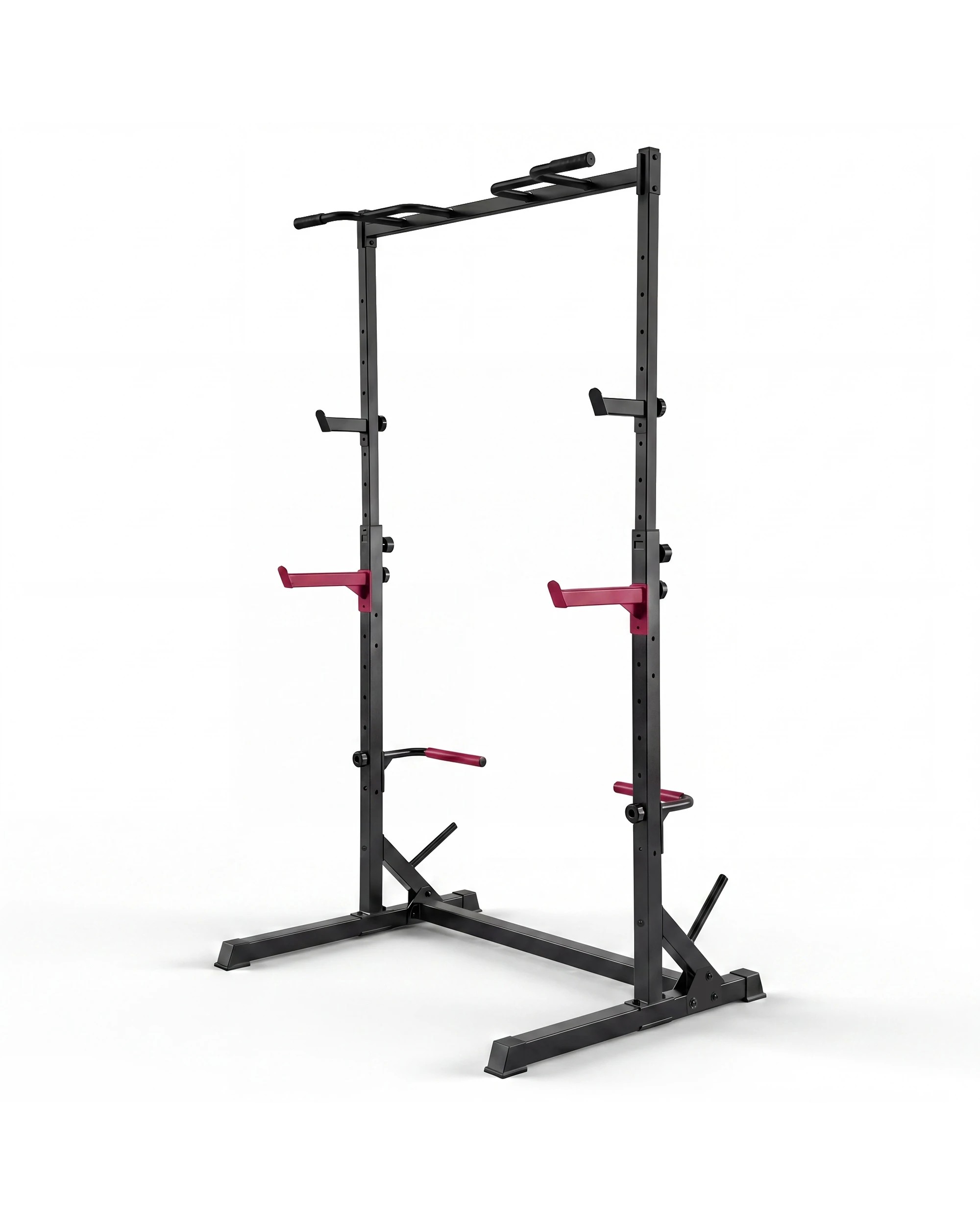 Advwin Squat Rack with pull up station - Black - Kmart