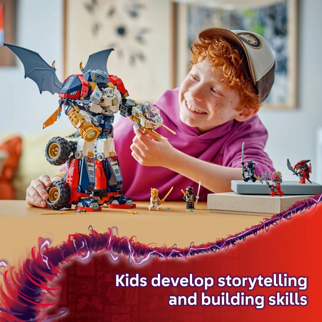 8 LEGO NINJAGO Zane's Ultra Combiner Mech 71834, 8 of 10