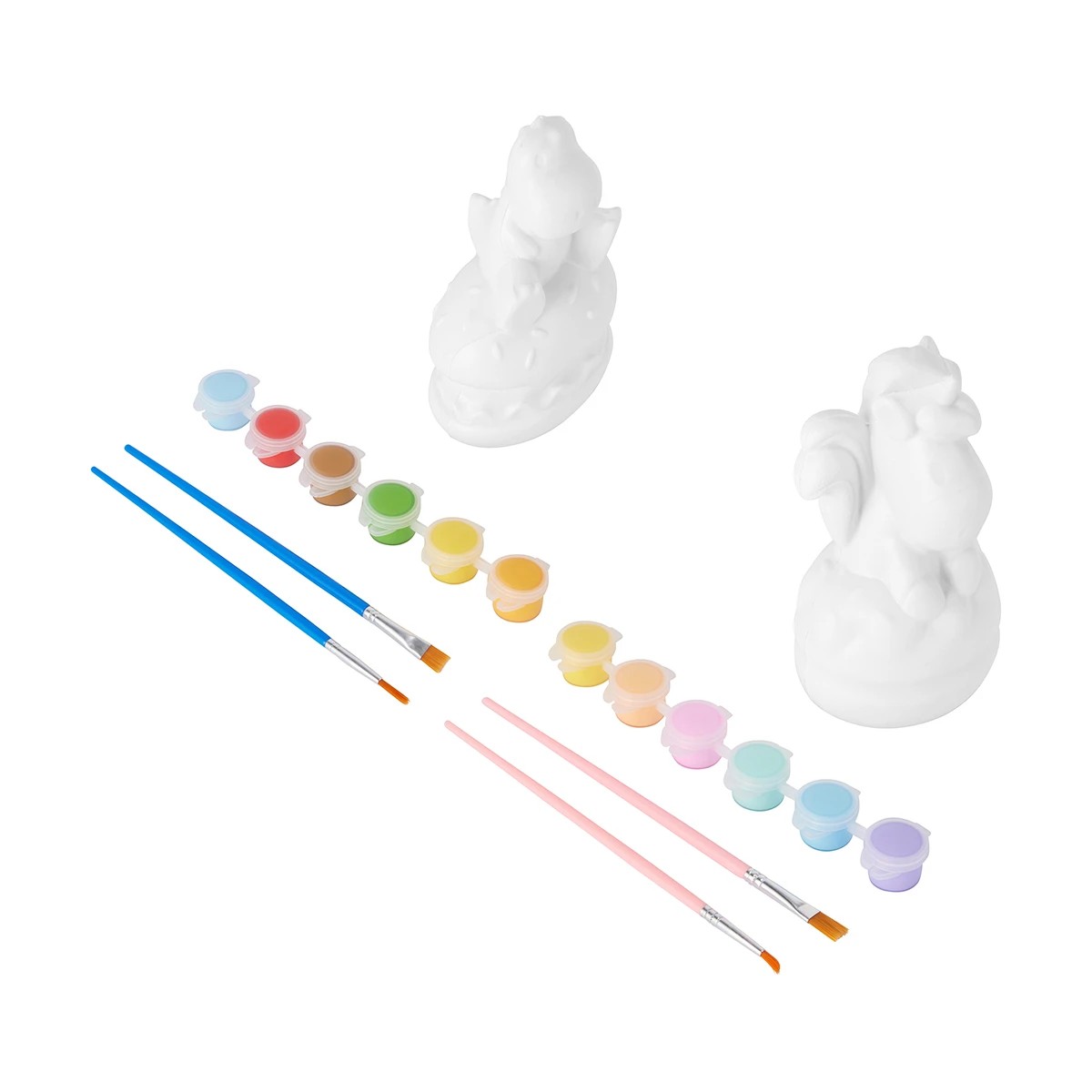 3 9 Piece Paint Your Own Squishy Kit - Assorted, 3 of 10