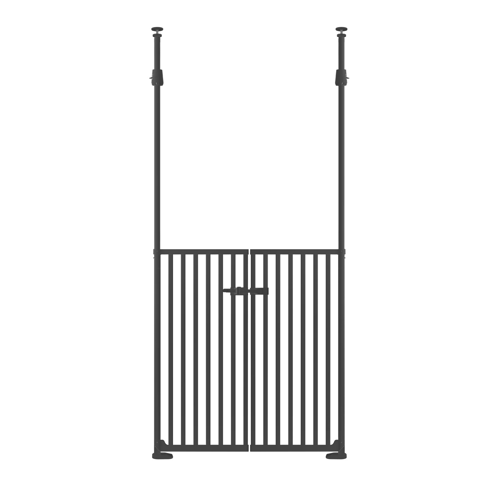 2 Pet Scene Retractable Safety Gate Pet Dog Cat Extra Tall Fence Enclosure, 2 of 4