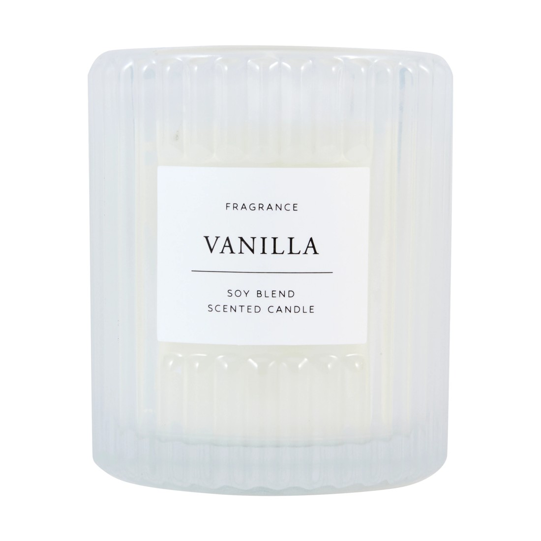 1 Vanilla Glass Candle, 1 of 4