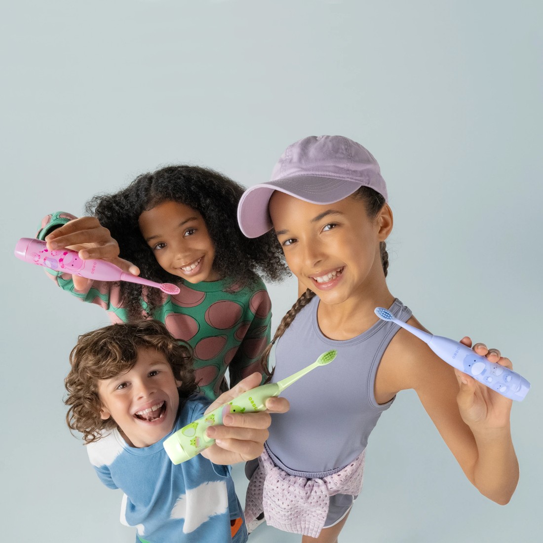 4 Original Squishmallows 2 Pack Ordo Sonic Kids Battery Brush Heads - Wanda, 4 of 5