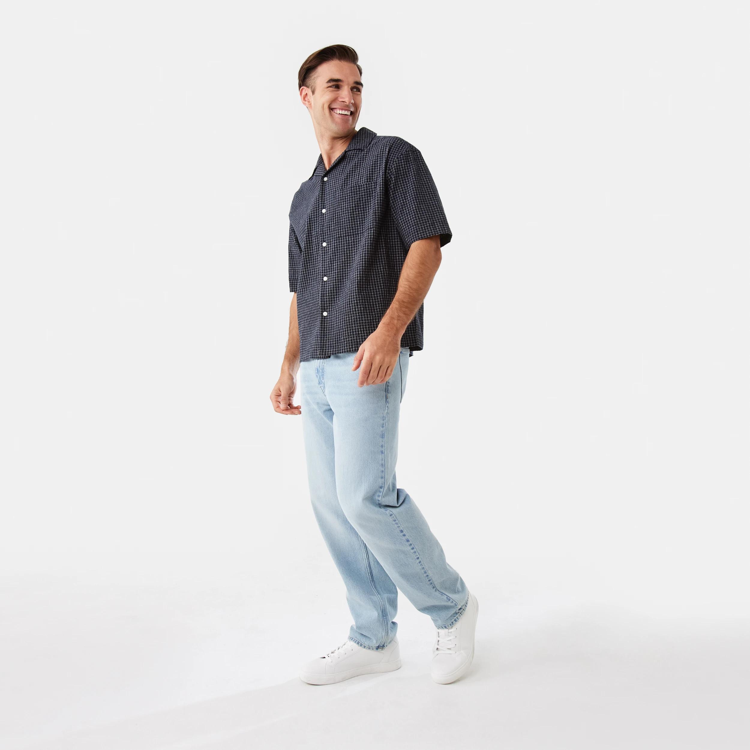 3 Boxy Check Shirt Sky Cptn, 3 of 10