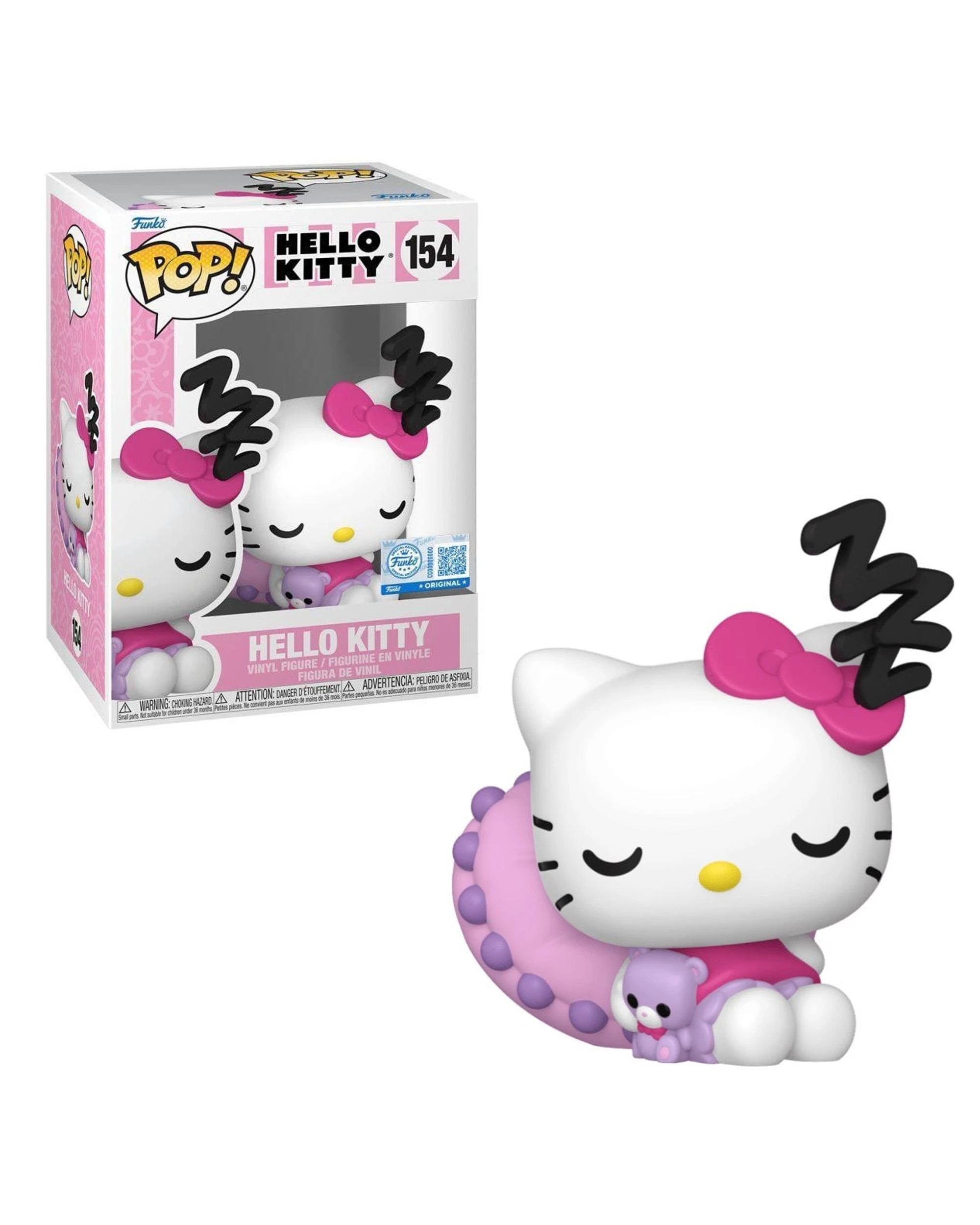 1 Sanrio Hello Kitty Sleeping Funko POP! Vinyl, 1 of 3