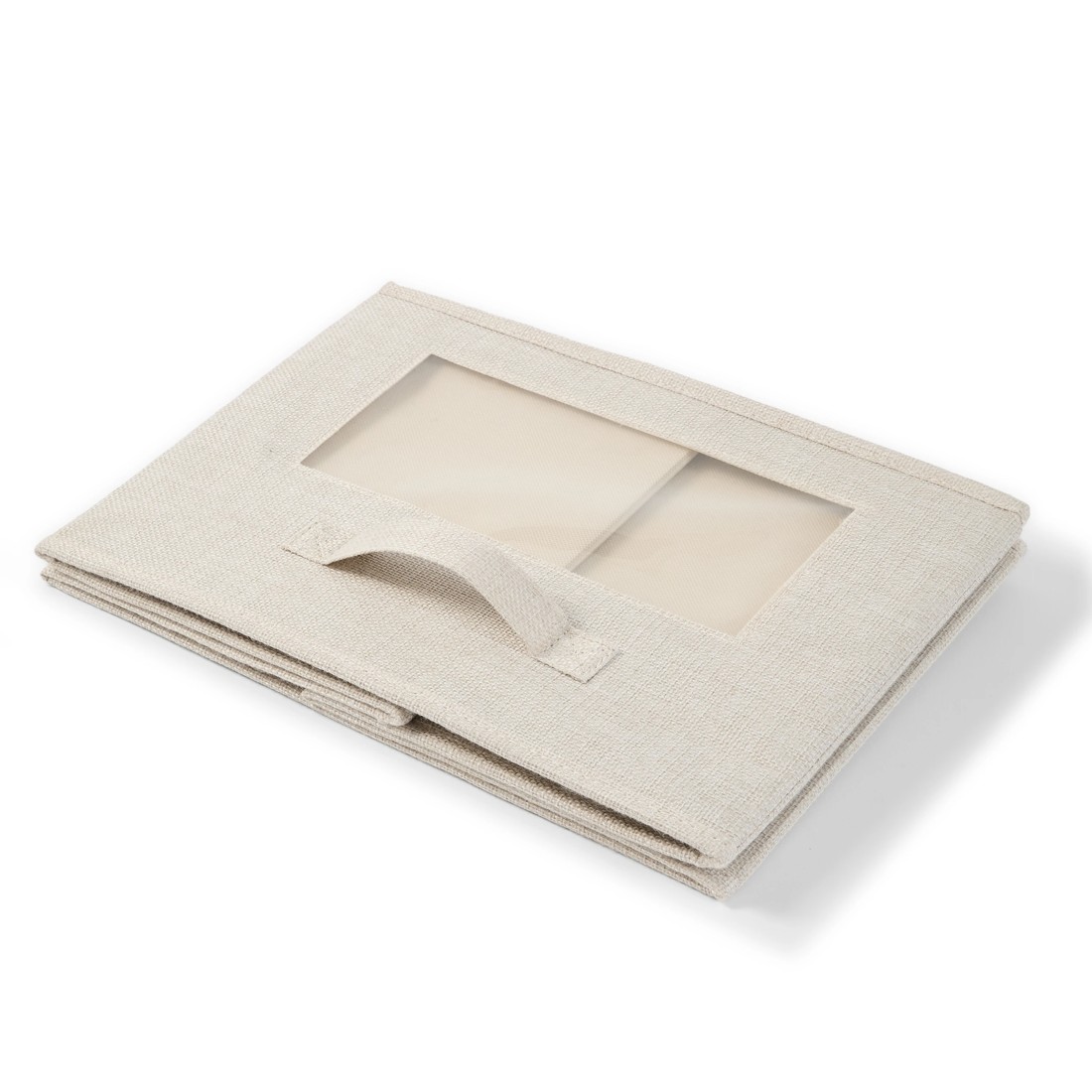 8 Linen Look Box with Window, 8 of 8