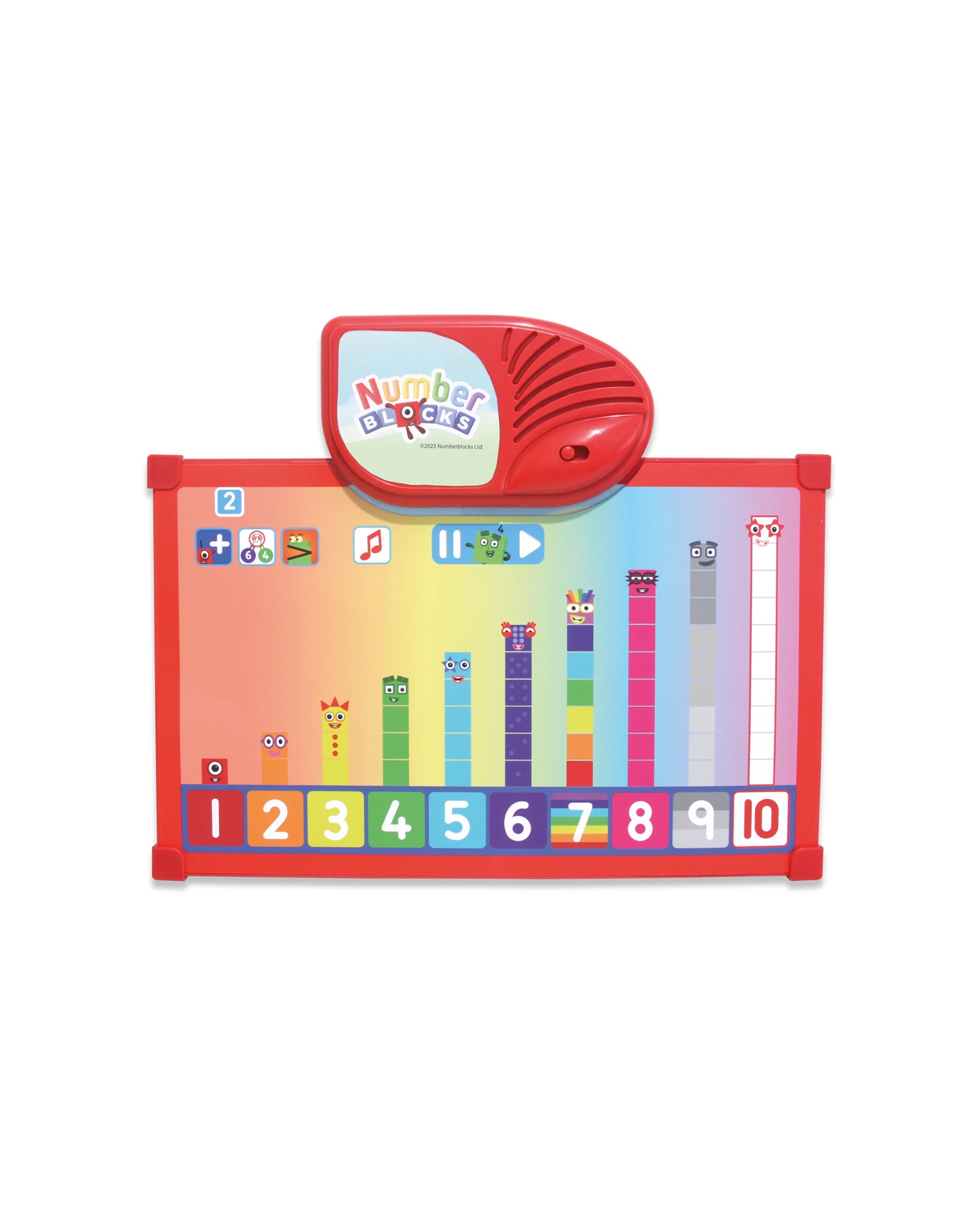 4 Numberblocks - Clip & Learn Number Fun, Meet the Numbers Activity Game, Ages 3+ - Multi, 4 of 6