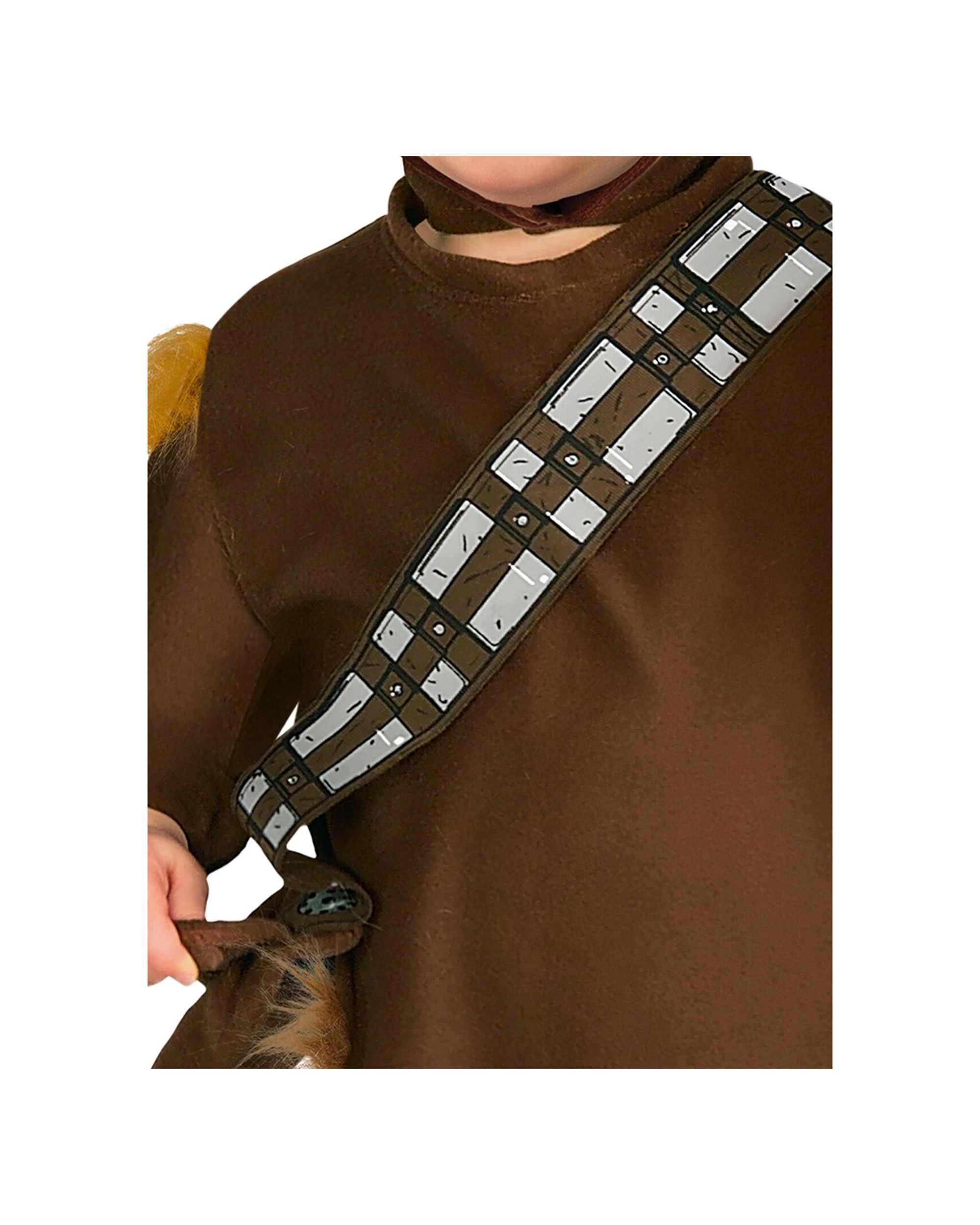 2 Rubies Star Wars Chewbacca Jumpsuit Headpiece Costume Size Toddler - Brown, 2 of 3