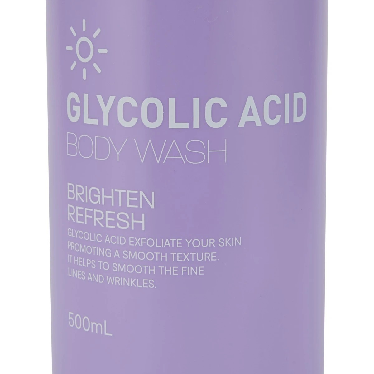 6 Brighten & Refresh Body Wash 500ml - Glycolic Acid, 6 of 6