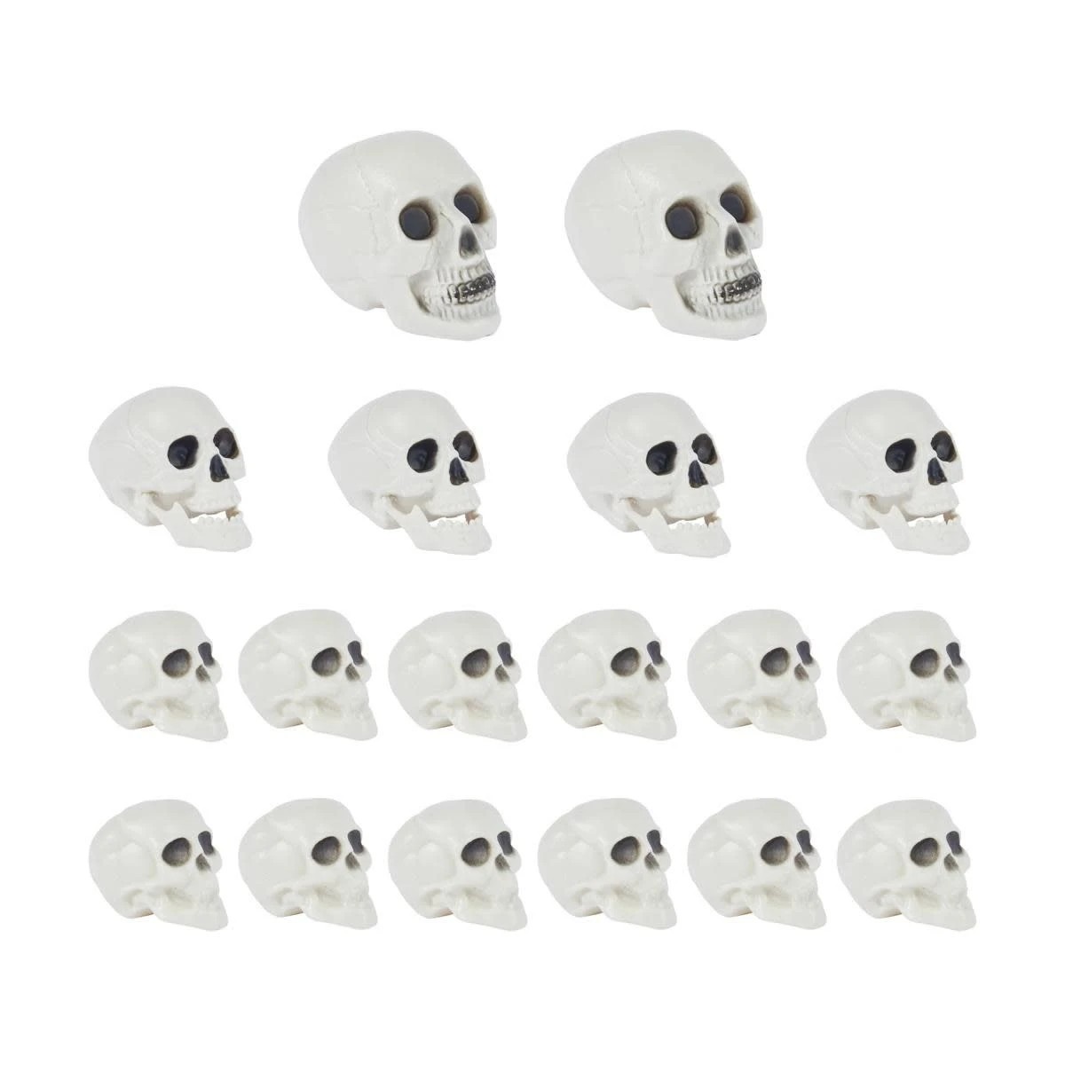 1 18 Piece Bag of Mini Skulls, 1 of 4