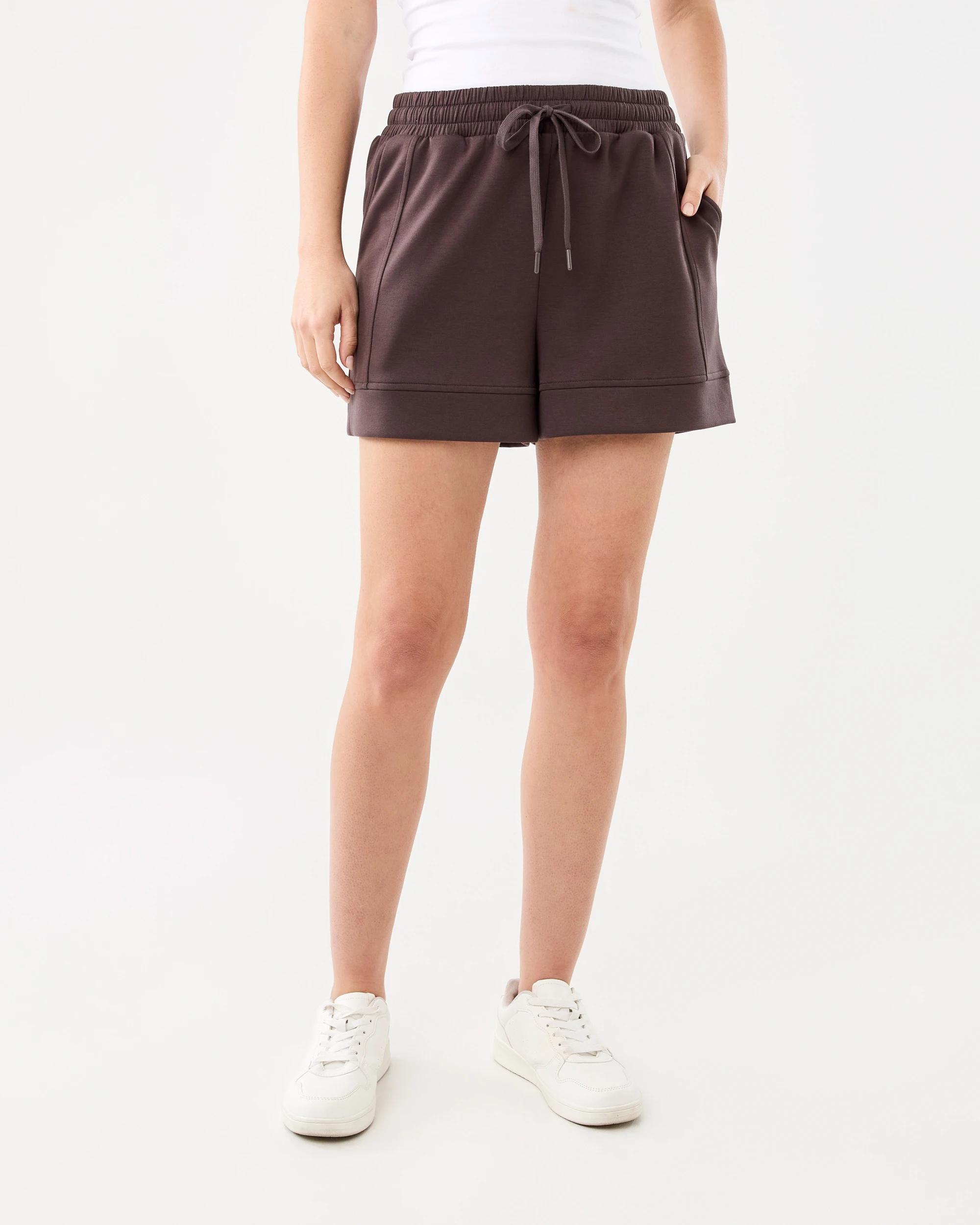 7 Active Womens Scuba Shorts Espresso, 7 of 7