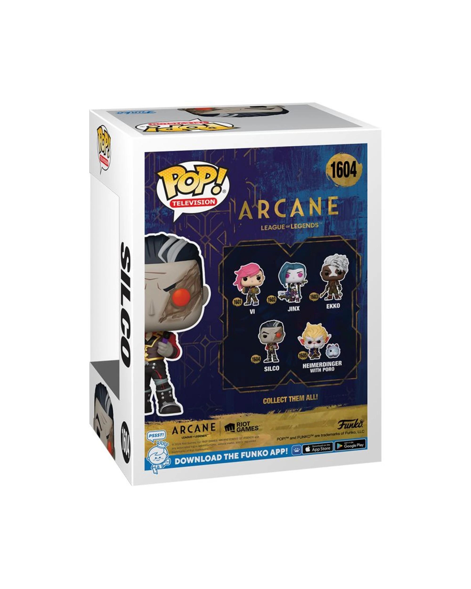 4 Arcane League of Legends Silco Funko POP! Vinyl, 4 of 4