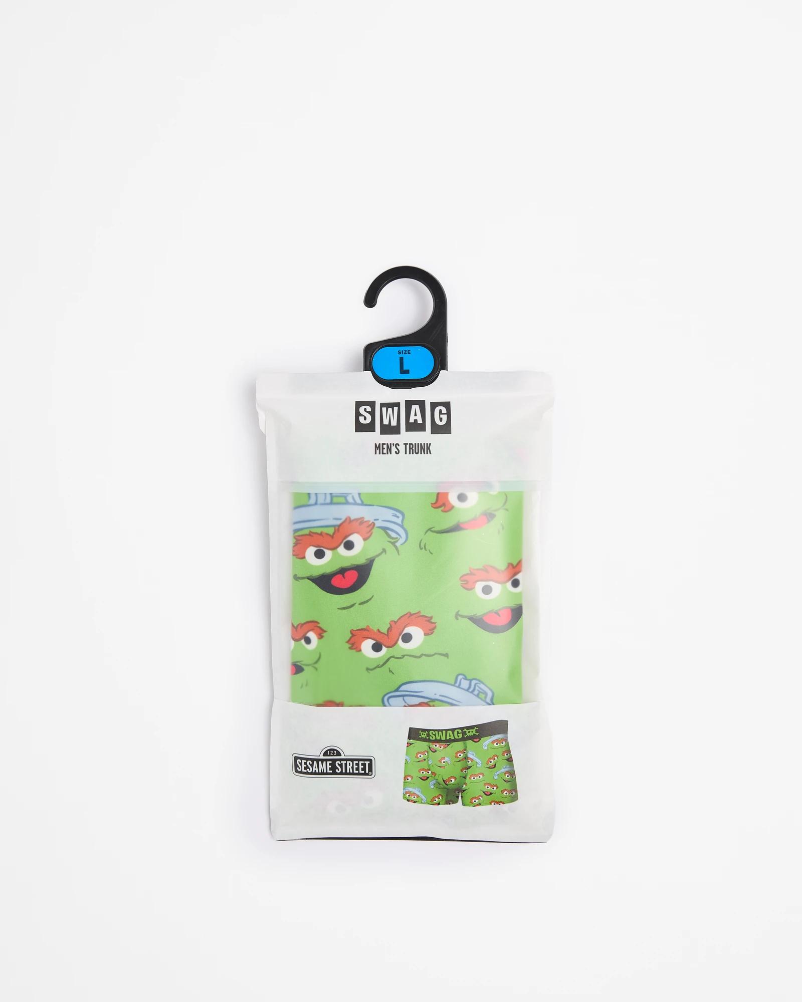 4 Oscar The Grouch Trunks - Swag OSCAR THE GROUCH, 4 of 4