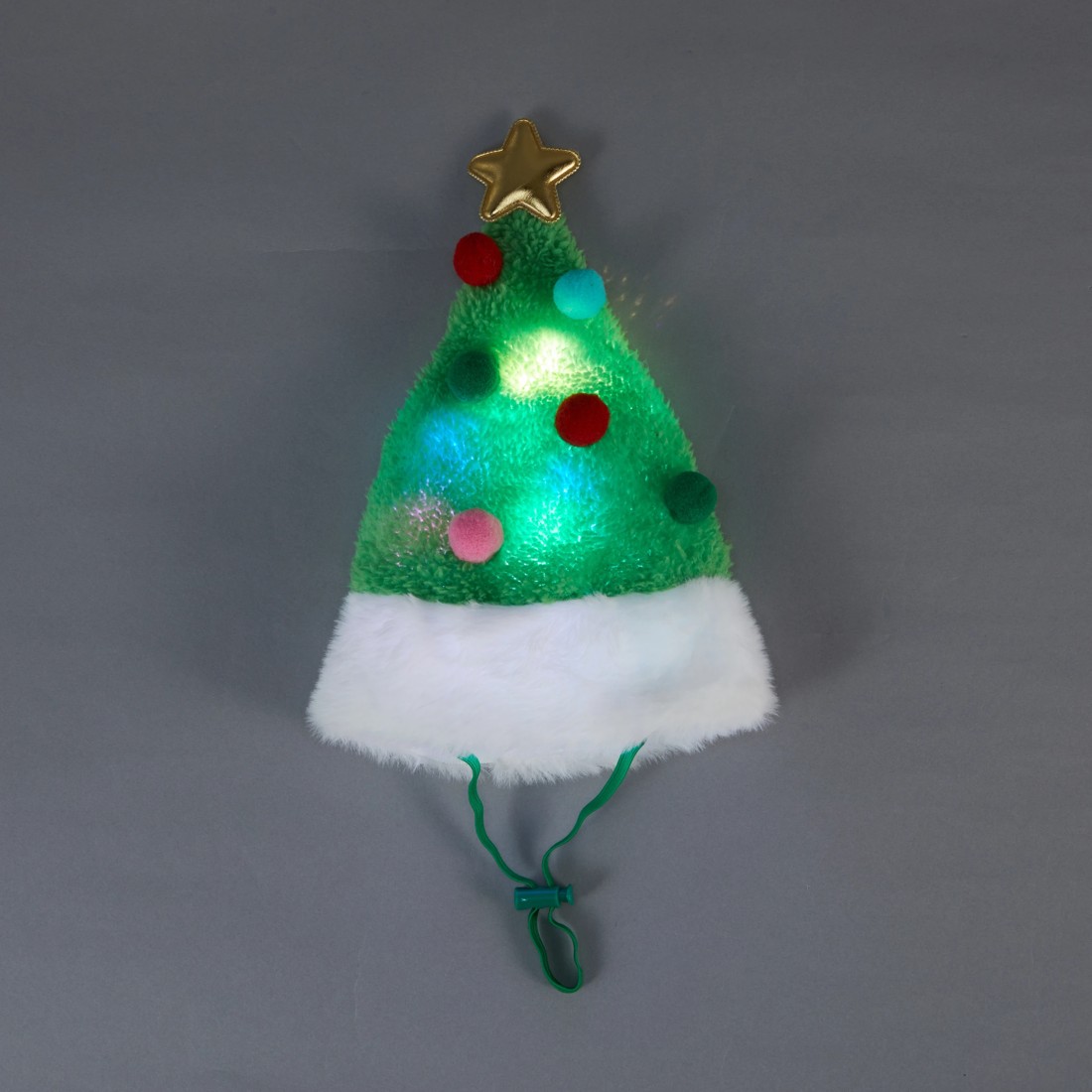 1 Pet Light Up Tree Hat, 1 of 8