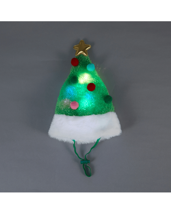 Pet Light Up Tree Hat