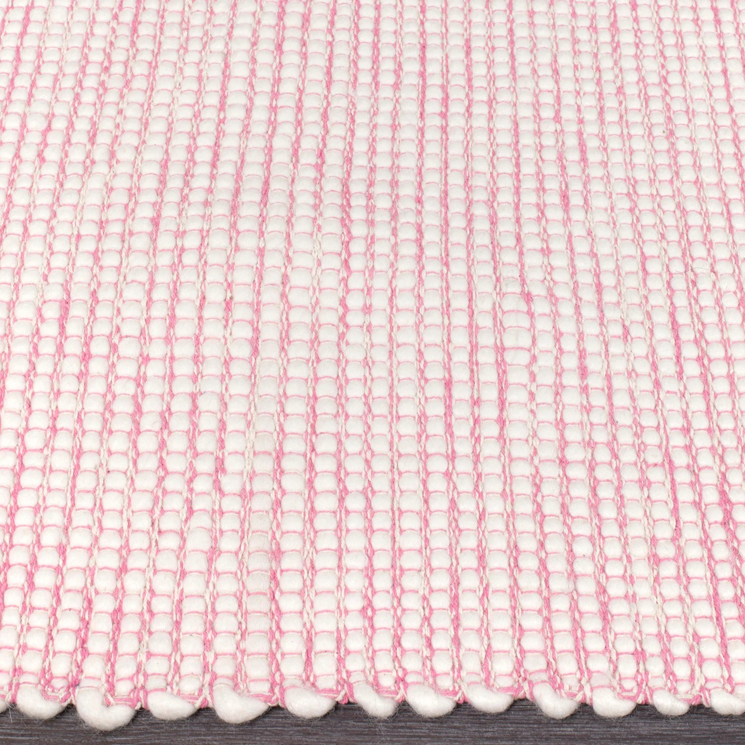 5 Common Ground Rugs Atelier 320x230cm - Extra Large Hand Loomed Wool Floor Rug - Pink, 5 of 7