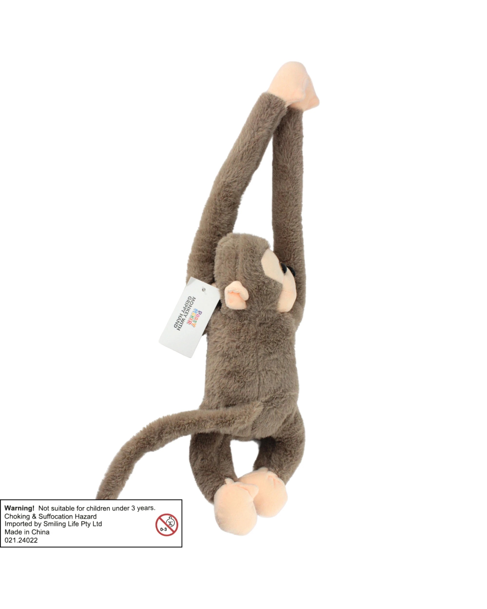 4 Partyrama Hanging Plush Monkey, 4 of 4