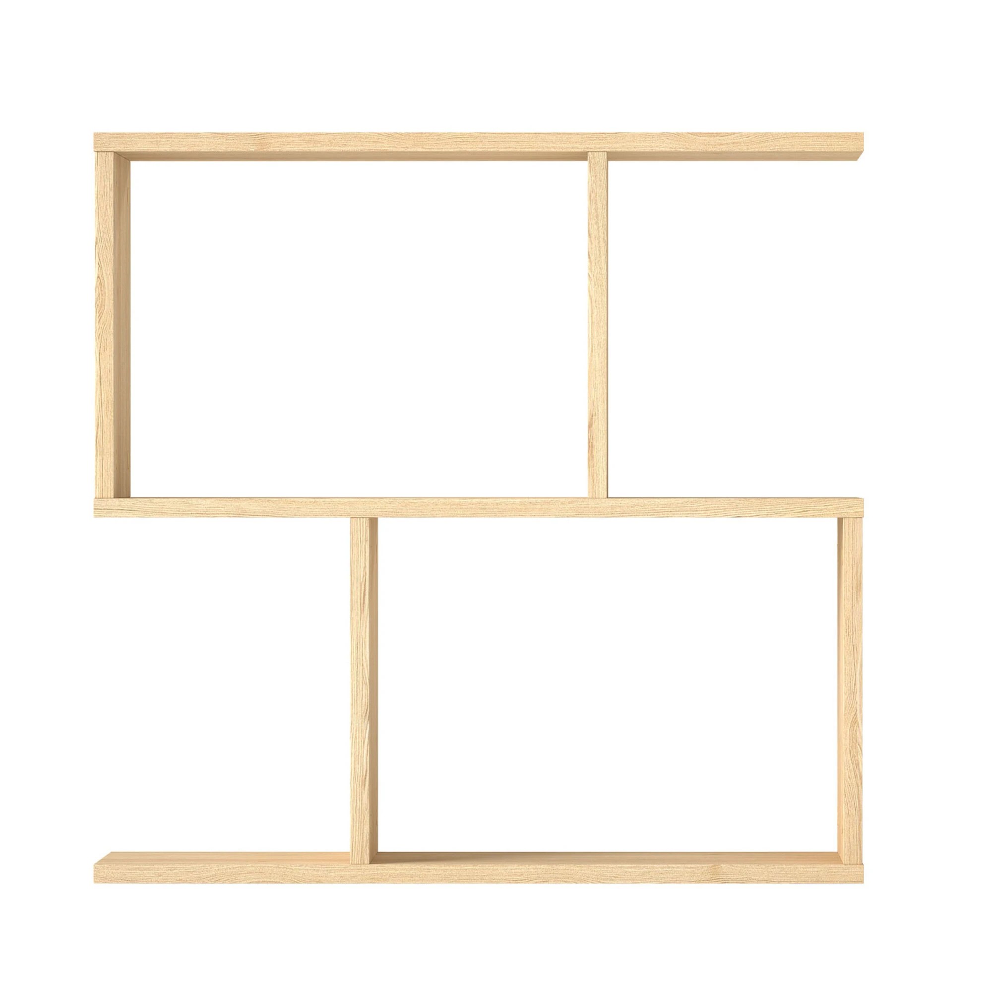 2 Levede Slim Side Table Two-Tier - Natural, 2 of 8