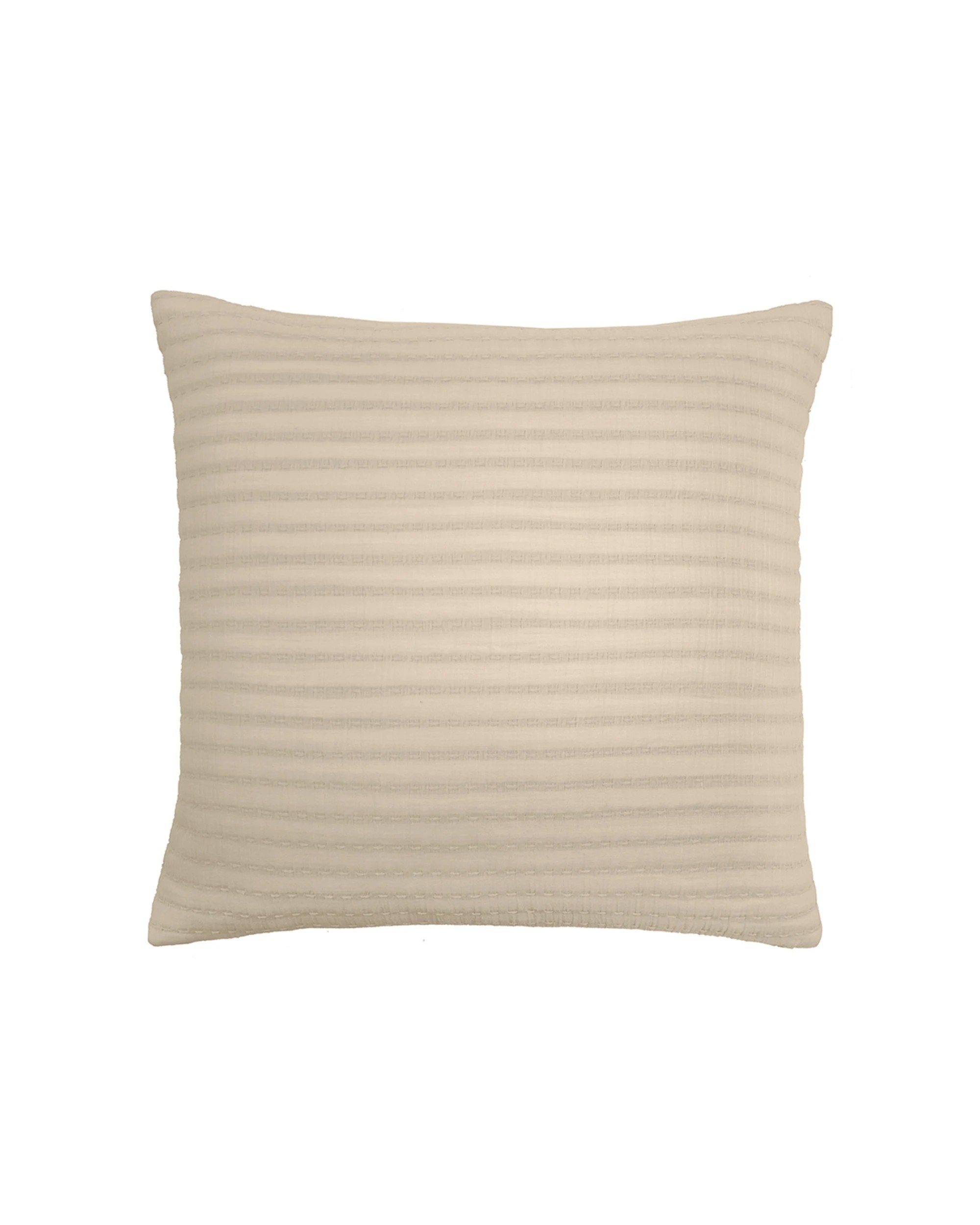 1 Bambury Decorative Nova Square Cushion Bisque Home Decor 45 x 45cm - Beige, 1 of 3