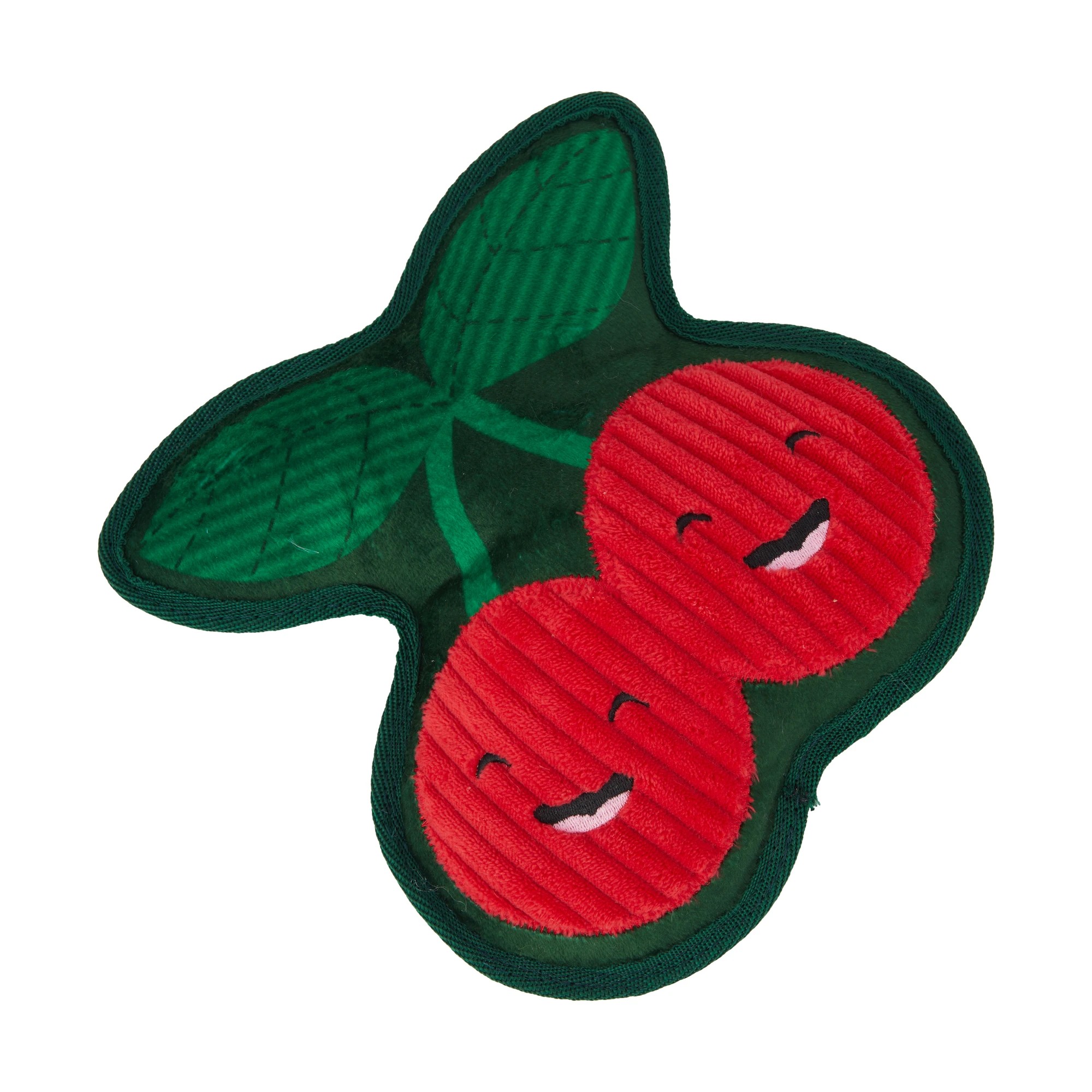 1 Pet Toy Puppy Tough Plush Cherry, 1 of 4