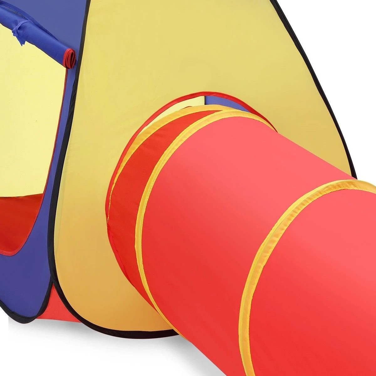 8 AUSWAY Kids Play Tent with Tunnel Set Children Teepee Tent, 8 of 8