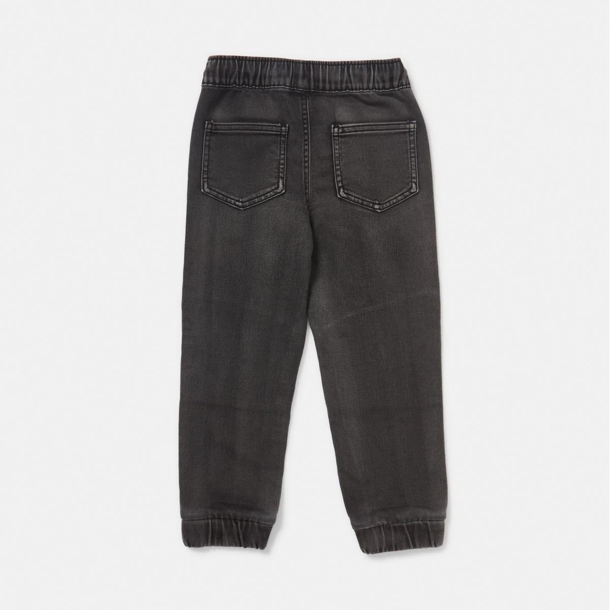 9 Moto Denim Jeans BLACK LIGHT WASH, 9 of 9