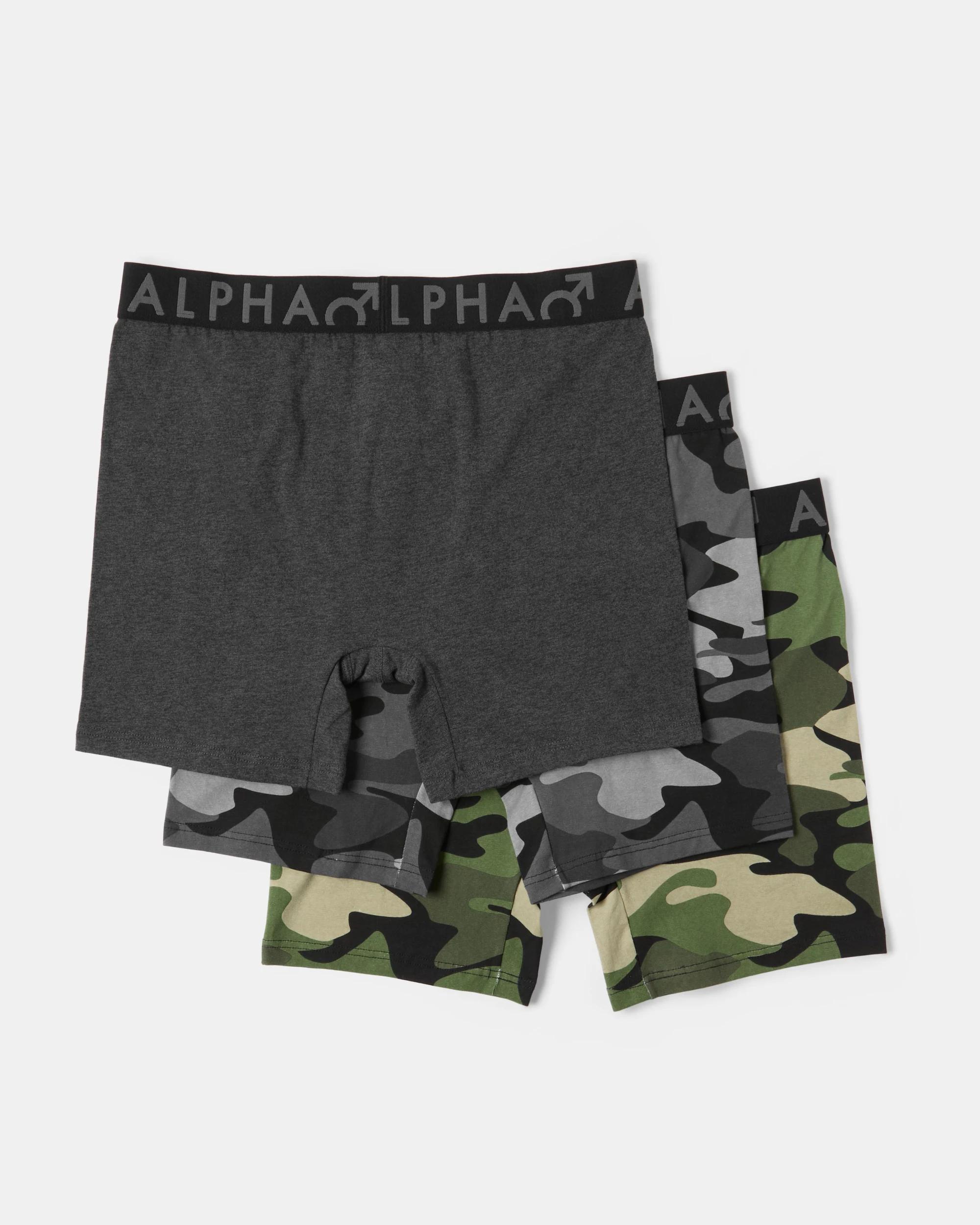 7 3 Pack Mid Length Print Trunks Multi Camo, 7 of 10