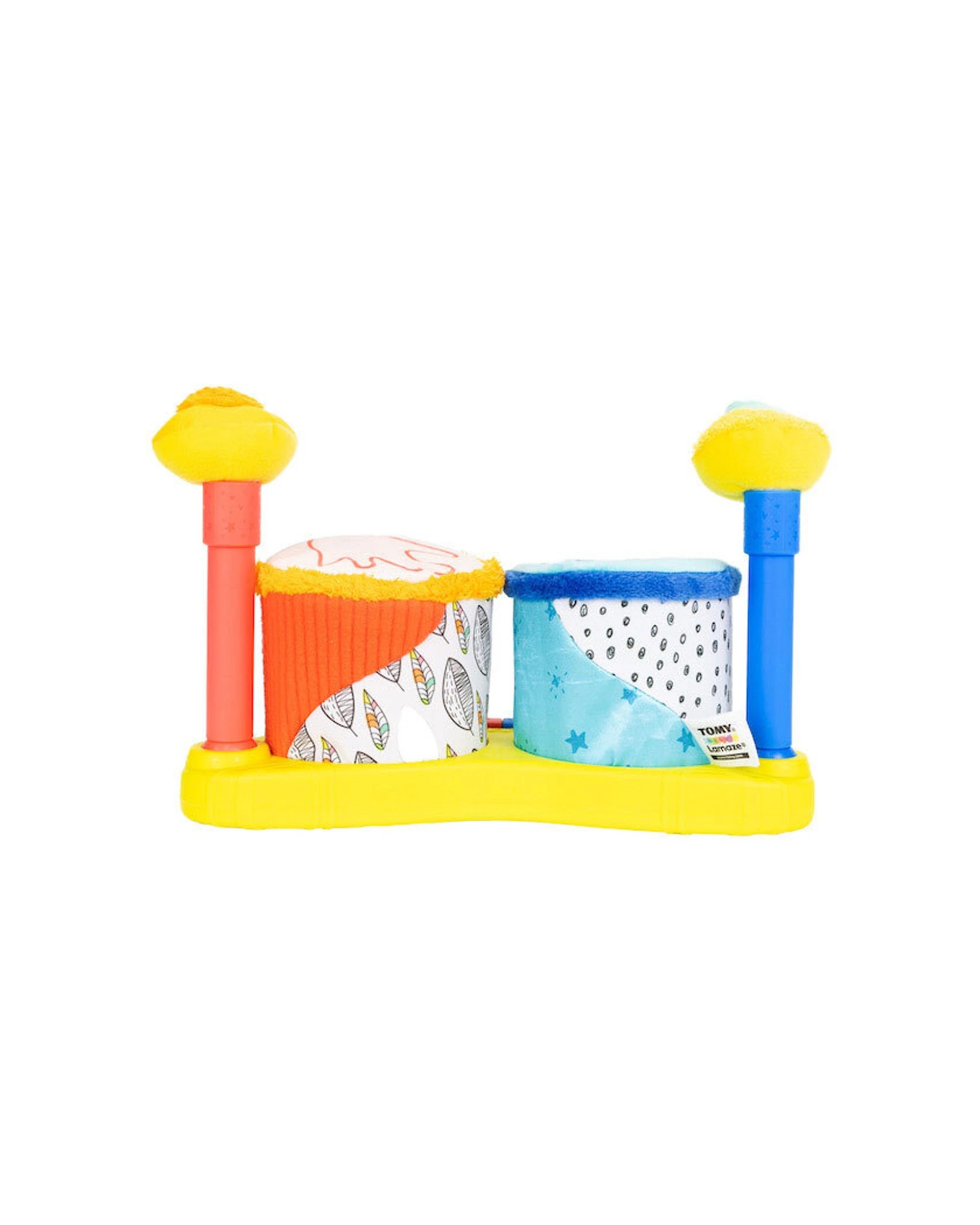 2 Lamaze Squeeze Beats First Drum Set Electronic Sensory Kids Toy - Multi, 2 of 4