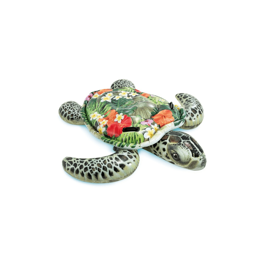 1 Intex 1.9m Turtle Kids Inflatable Ride-on Pool Float Suitable For Ages 3 Plus - Green, 1 of 3