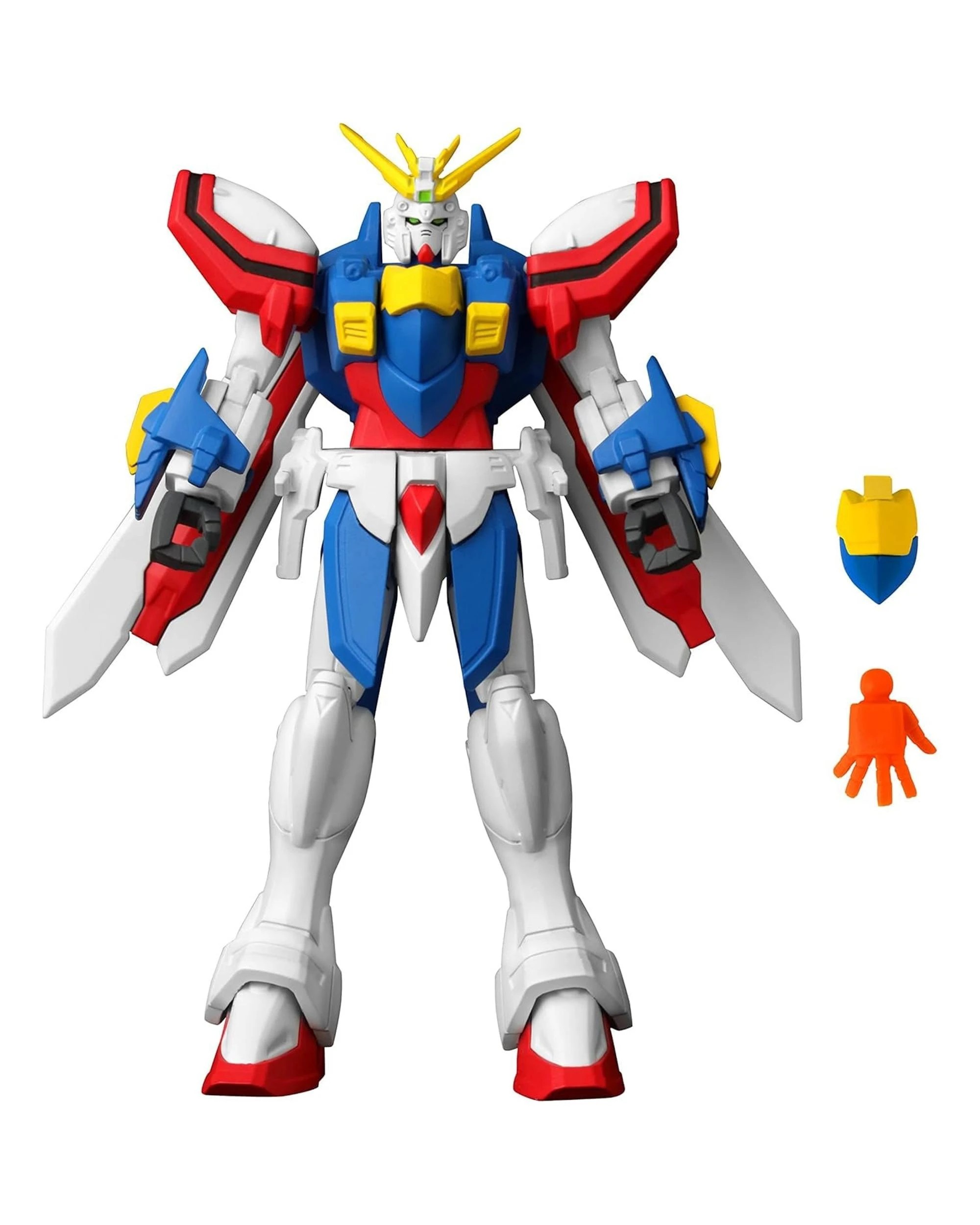 2 Bandai Gundam Infinity Series GF13-017NJ II Burning Gundam Figure, 2 of 7