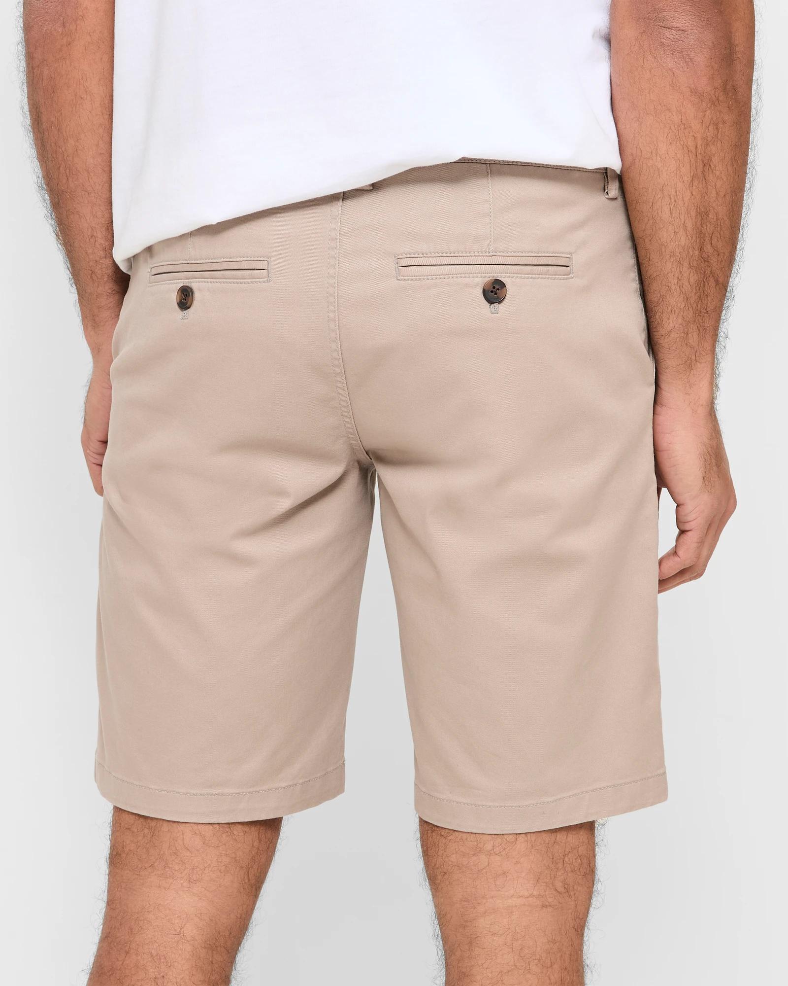 4 Target Australian Cotton Regular Stretch Chino Shorts SAND, 4 of 5