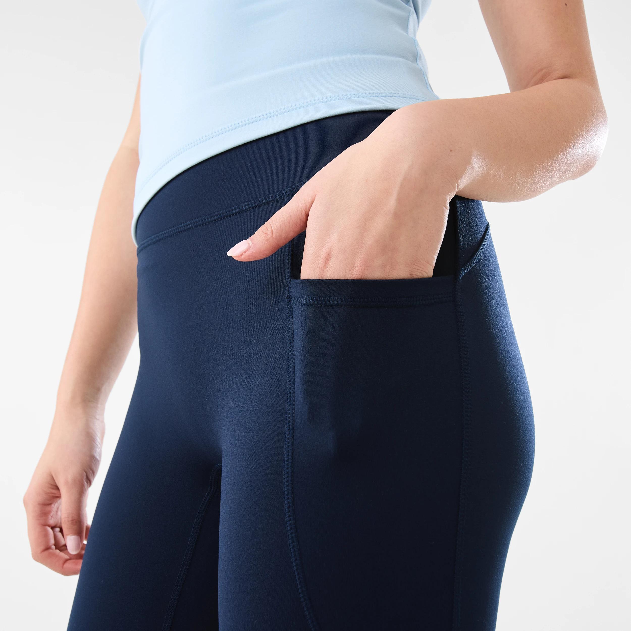 9 Active Womens Ultrasoft Leggings SHADE NAVY, 9 of 9